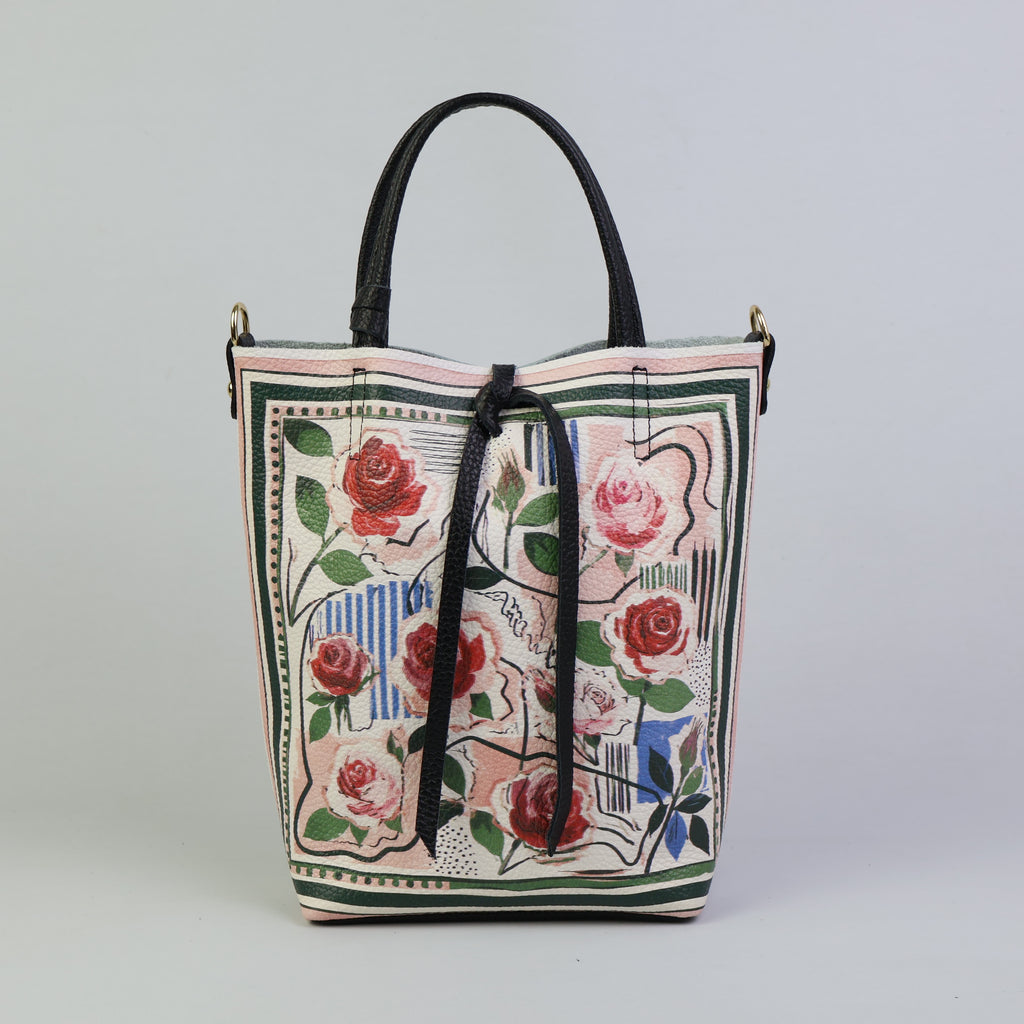 Small Tote Bag - Designer Roses