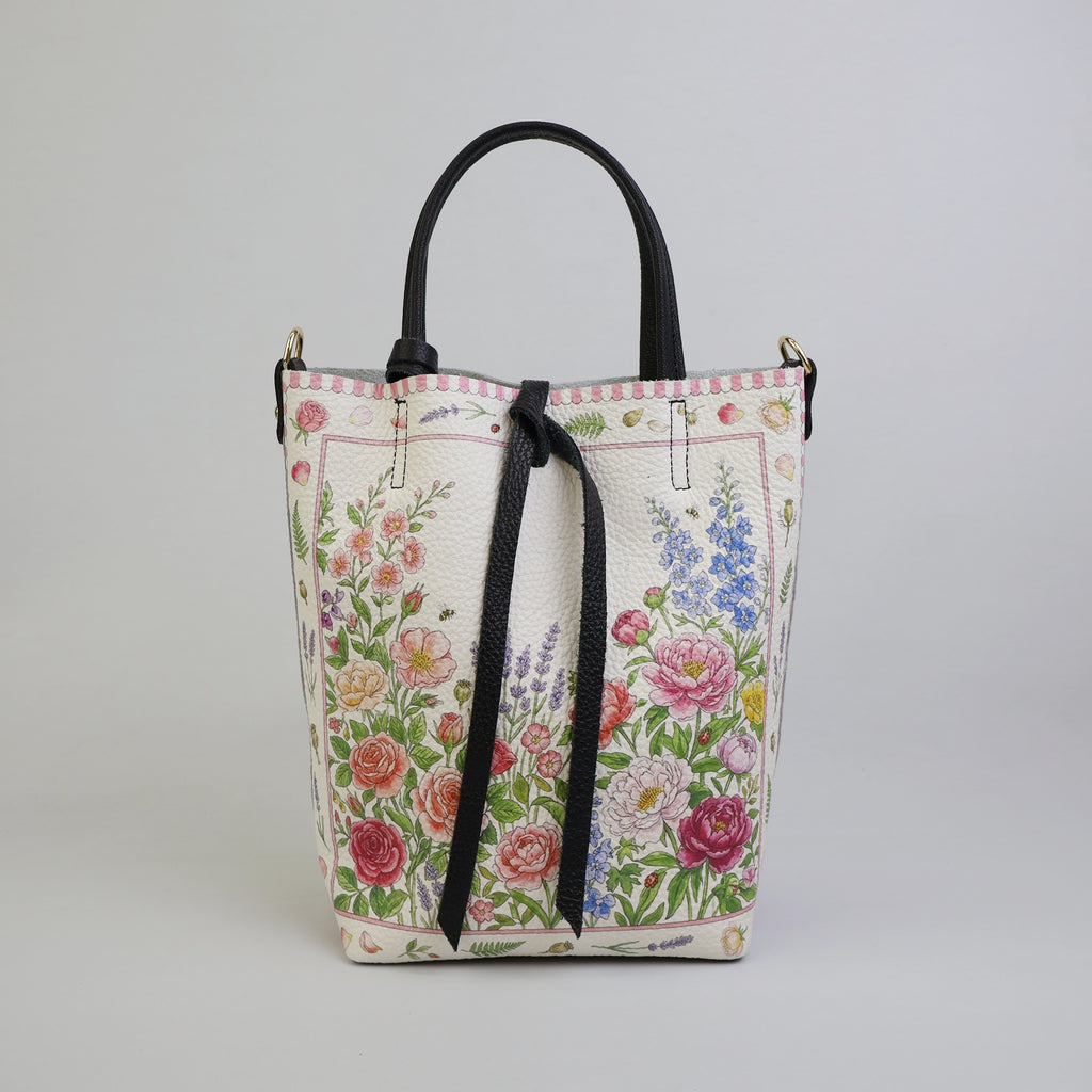 borsa-secchiello-pelle-stampa-fiori-giardino-lavanda-flovvers