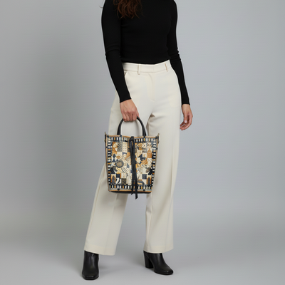 Small Tote Bag - Scacchi