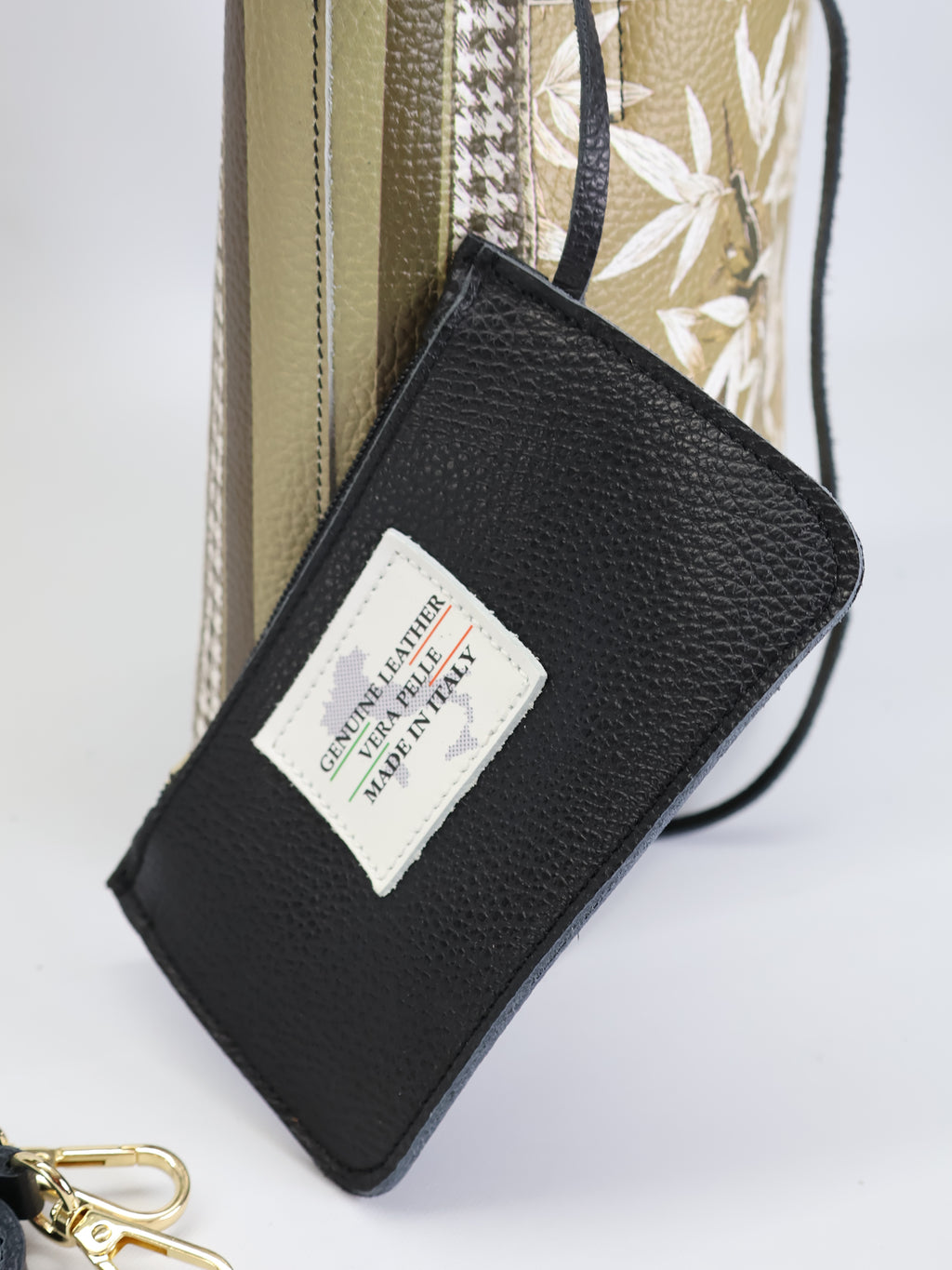 Small Tote Bag "CoffeLeaves"