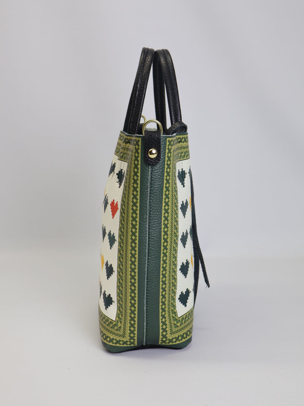 Petit sac fourre-tout « Cœurs Pixel »