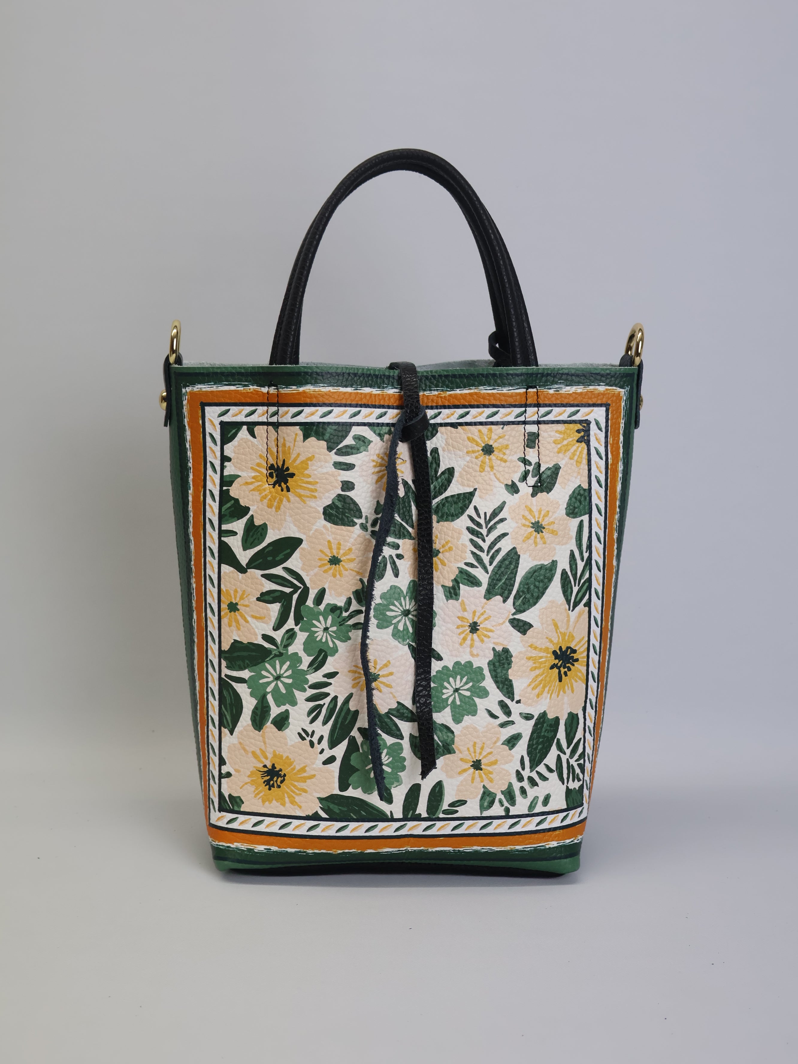 Borsa piccola "FioriGreen"