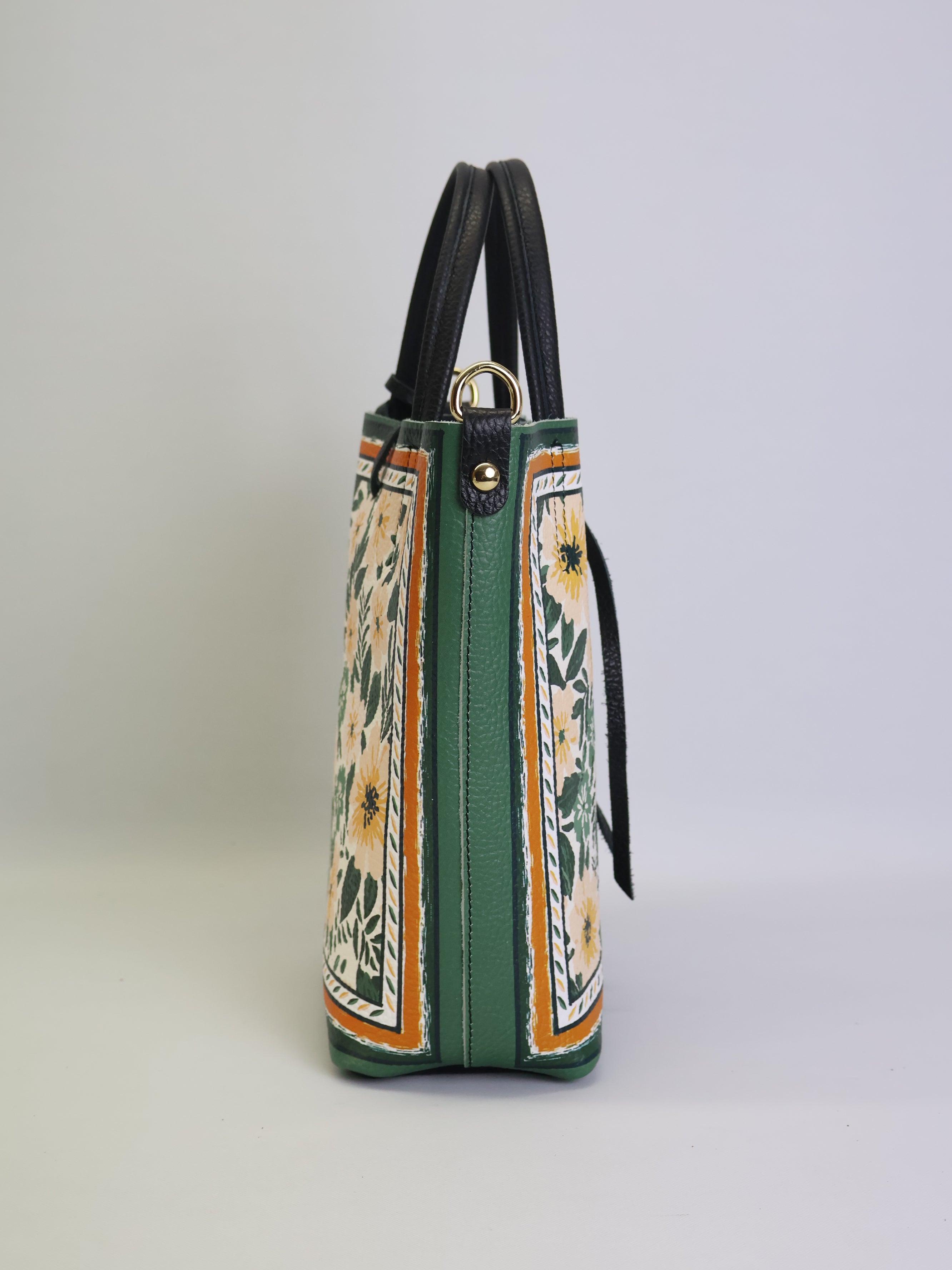 Borsa piccola "FioriGreen"