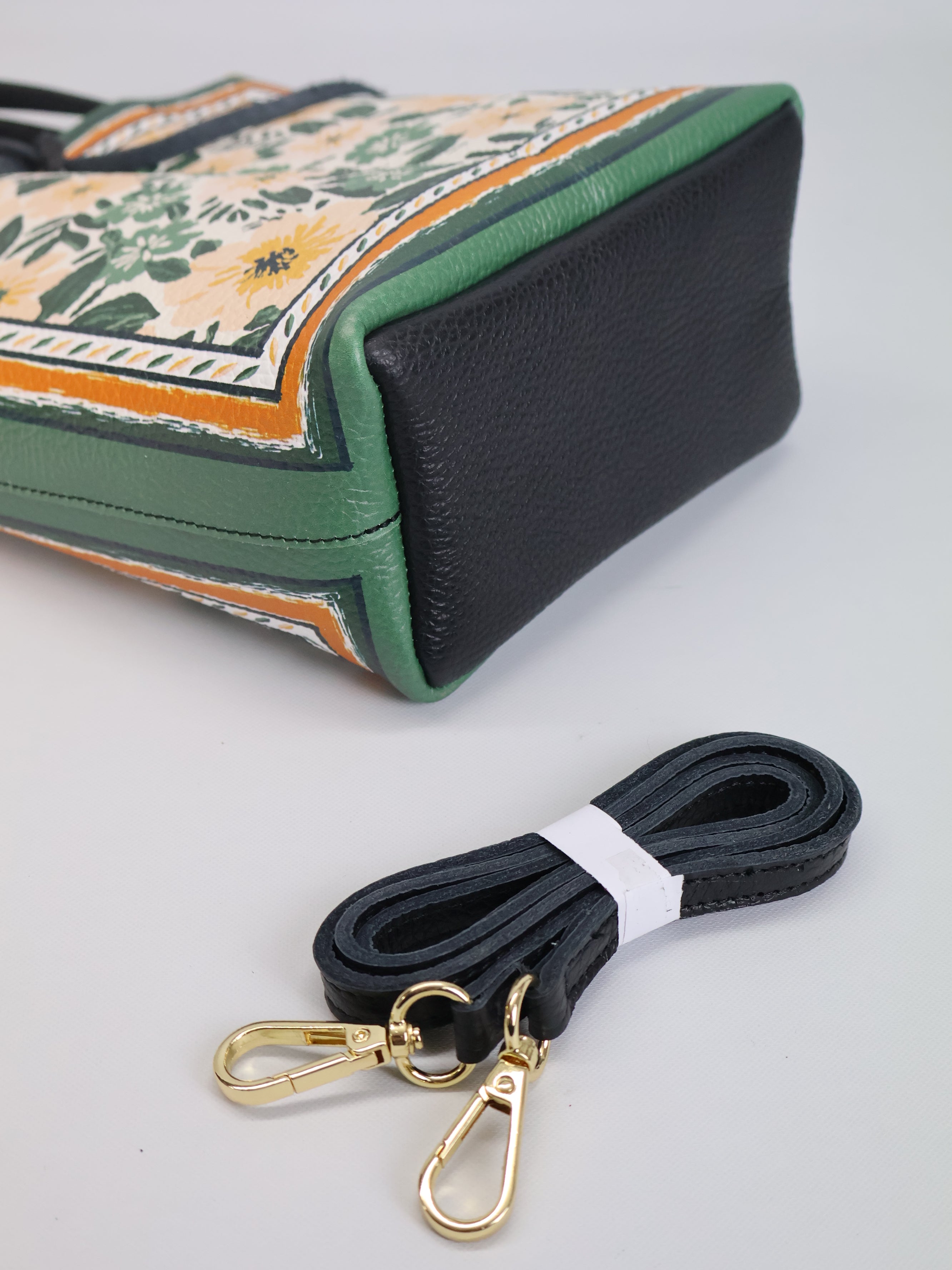 Borsa piccola "FioriGreen"