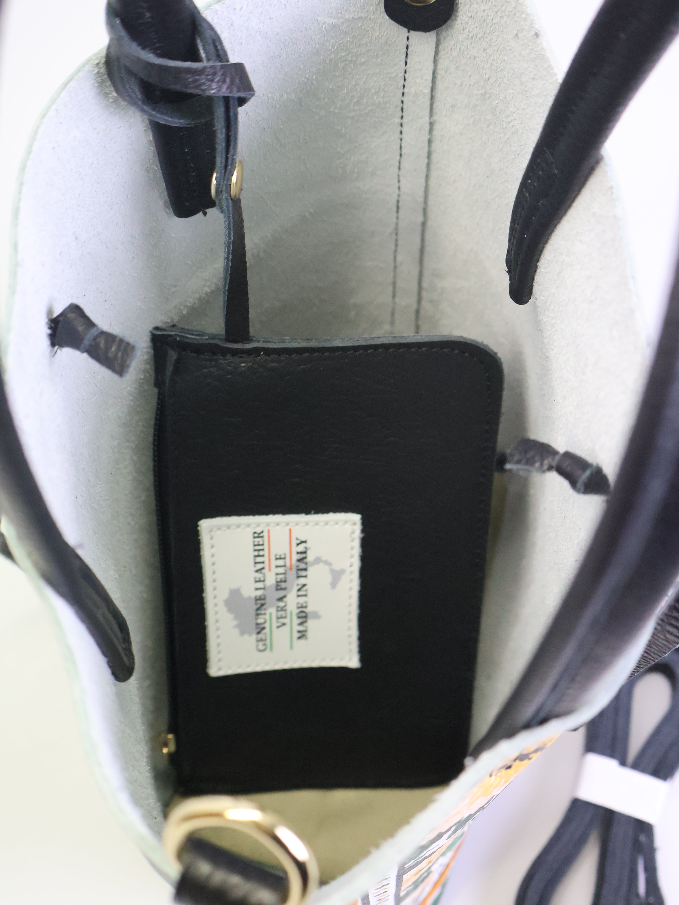 Borsa piccola "FioriGreen"