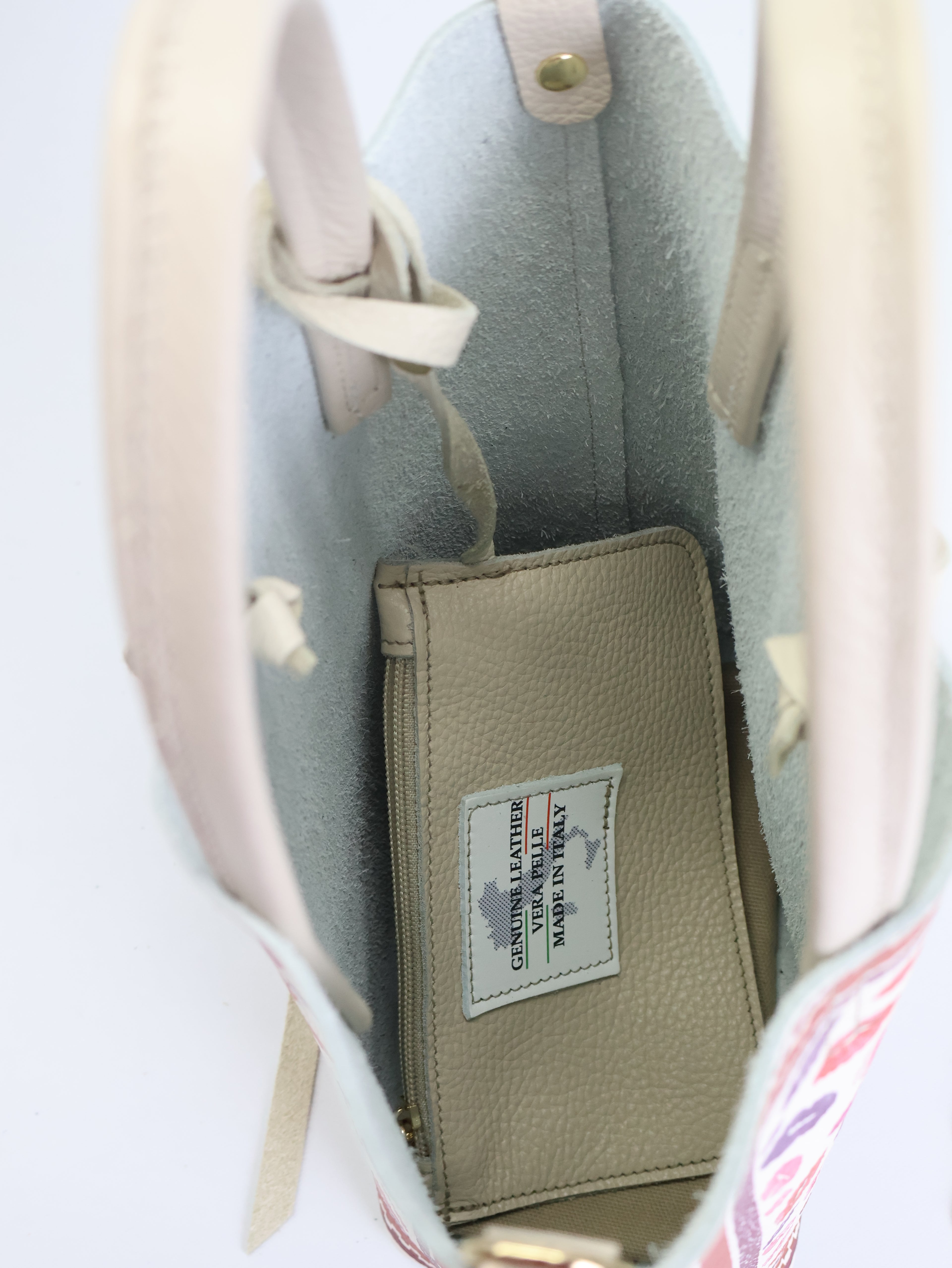 Piccola borsa tote "KISSES"