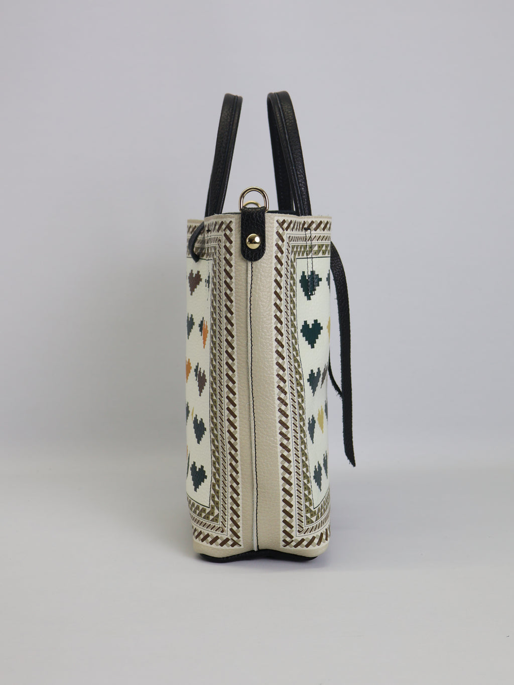 Petit sac fourre-tout « Cœurs Pixel »