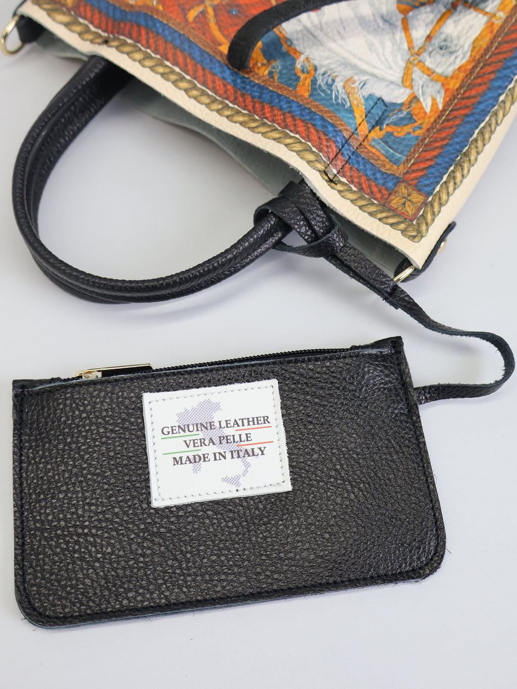 Piccola borsa tote "CAVALLI"