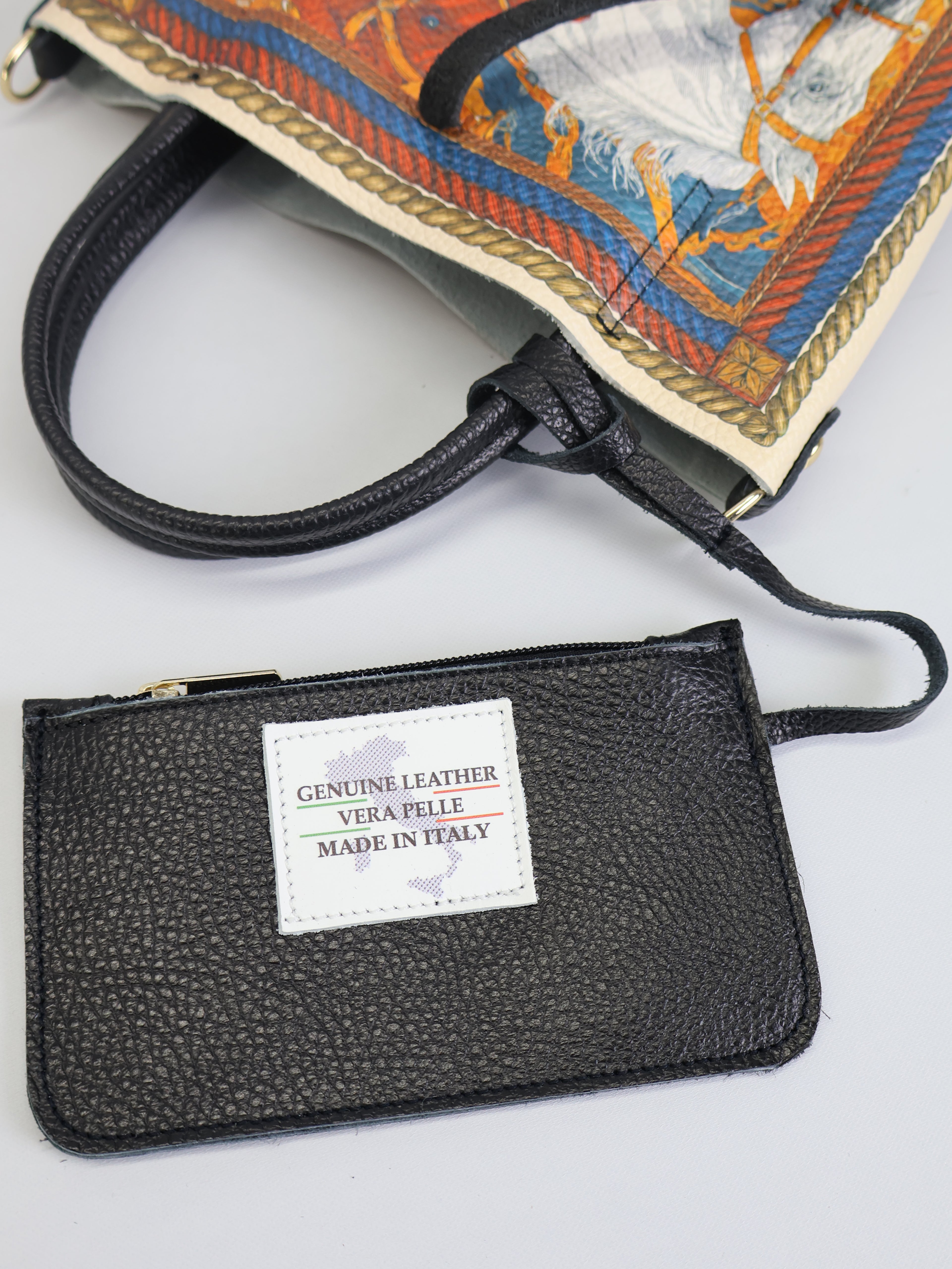 Piccola borsa tote "CAVALLI"