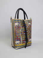 Piccola borsa tote "Elefanti"