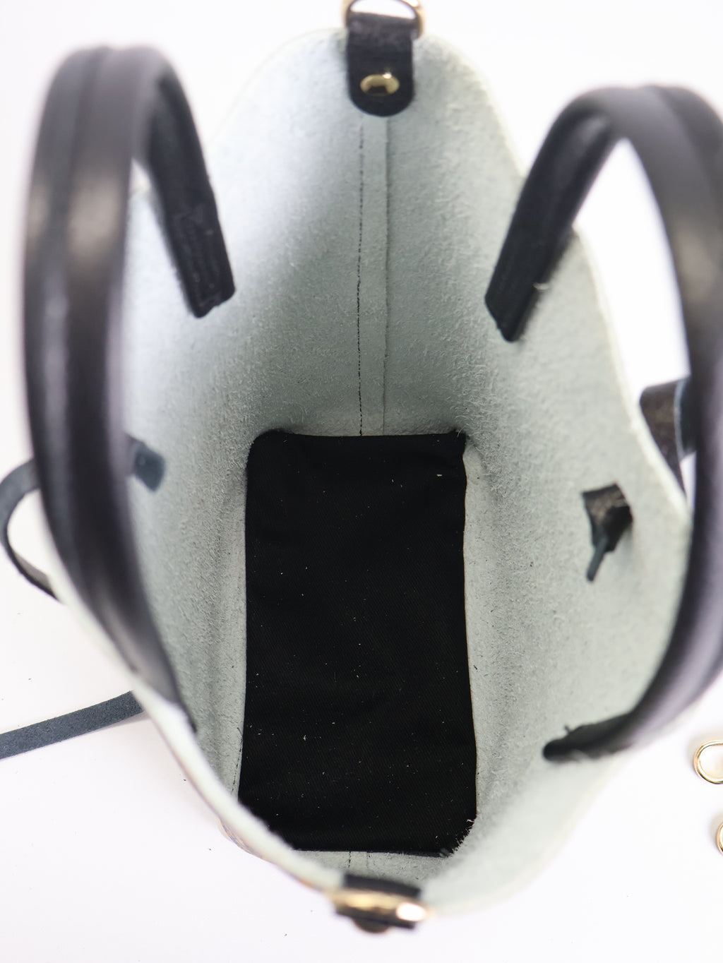 Piccola borsa tote "Elefanti"