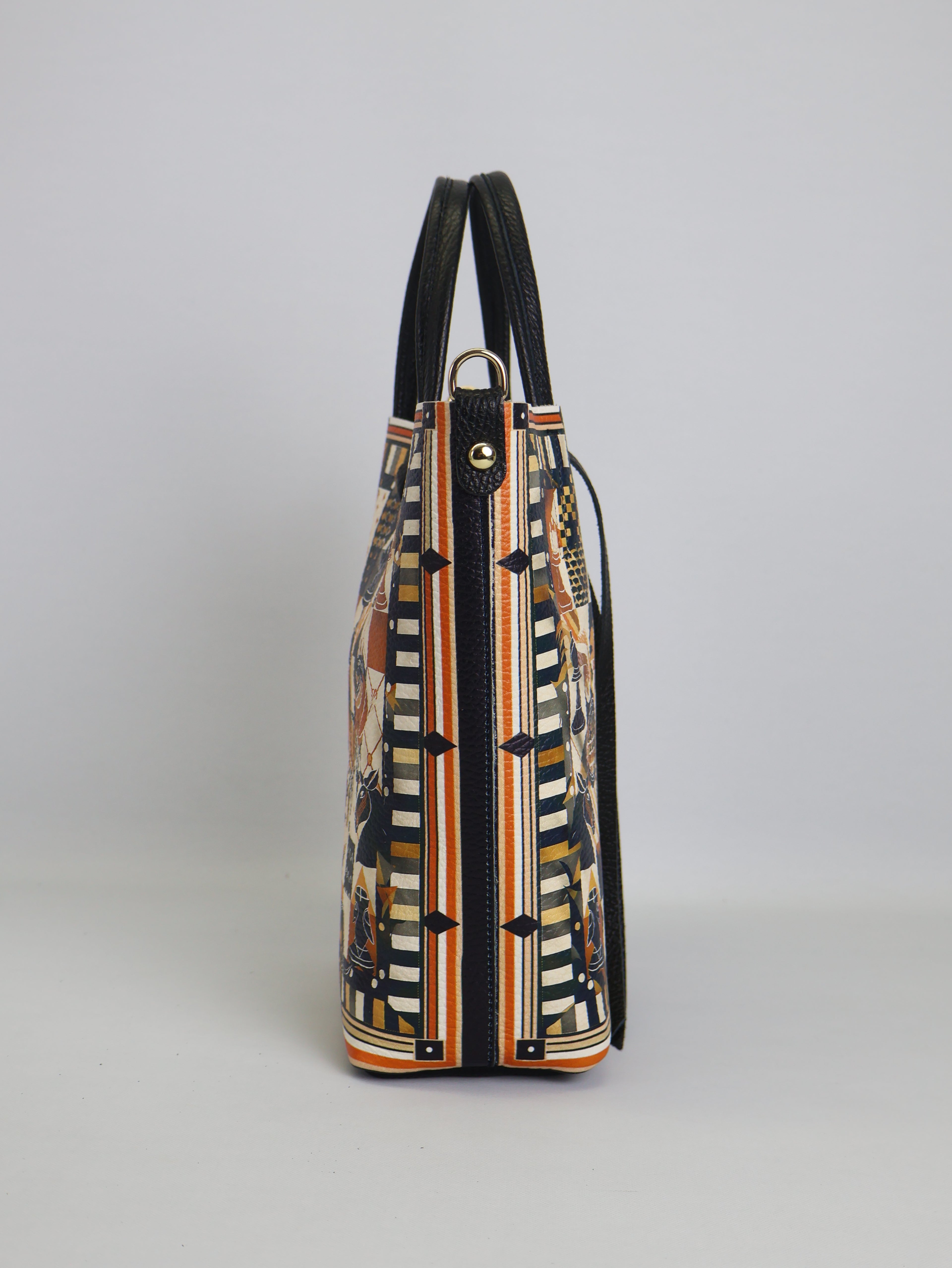 Piccola borsa tote "Scacchi"