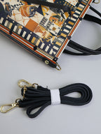 Piccola borsa tote "Scacchi"