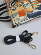 Small Tote Bag "FoulardCavalloCubismo"