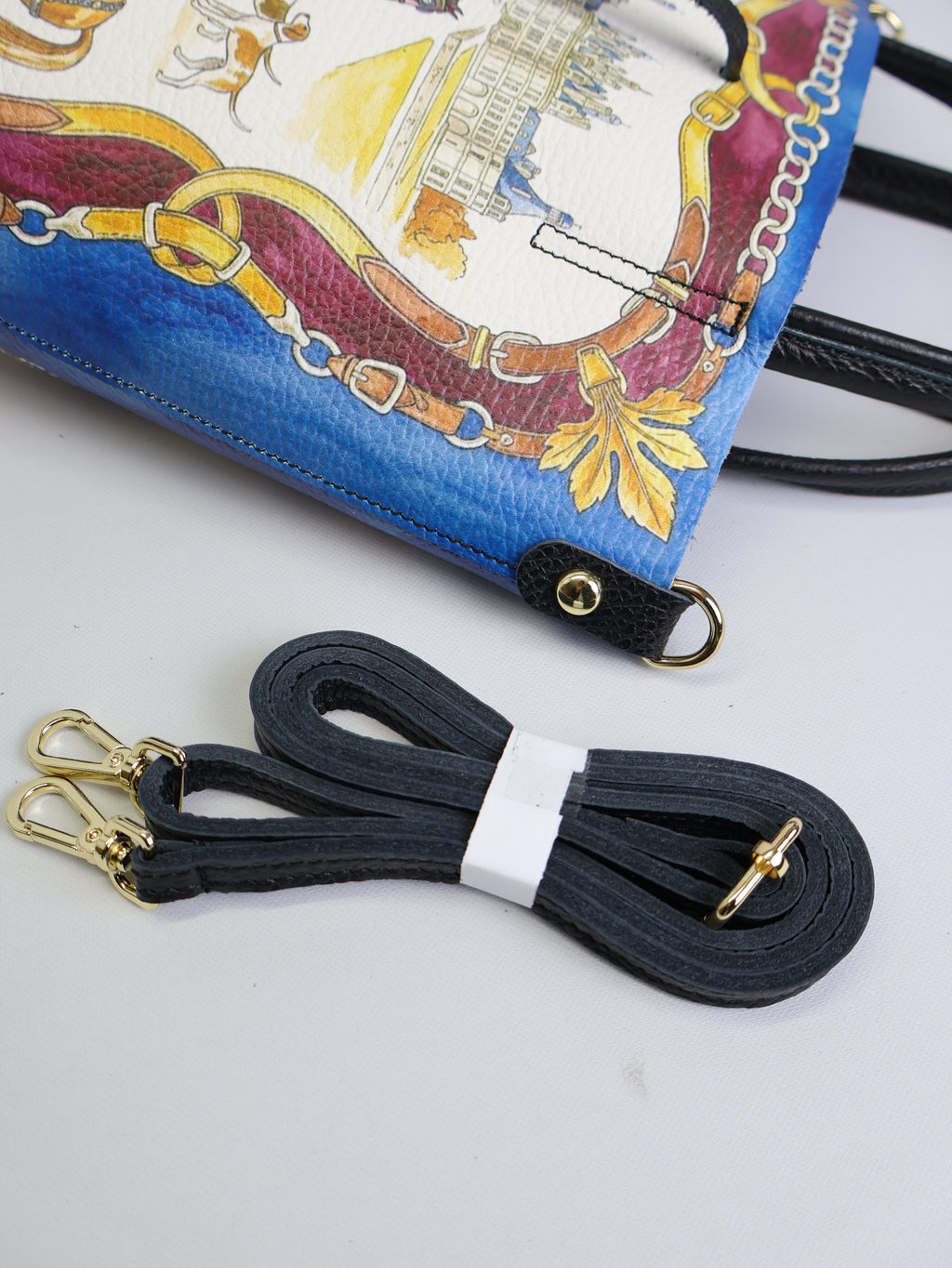 Piccola borsa tote "Châteaude Chambord"