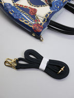 Piccola borsa tote "Chains&amp;Roses"