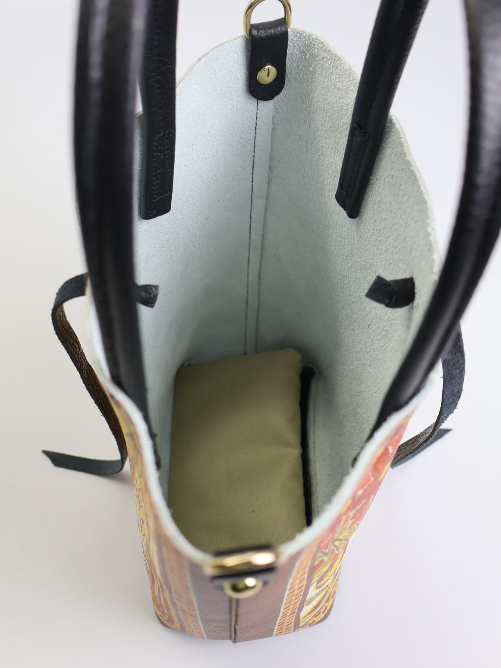 Piccola borsa tote "Fiori"