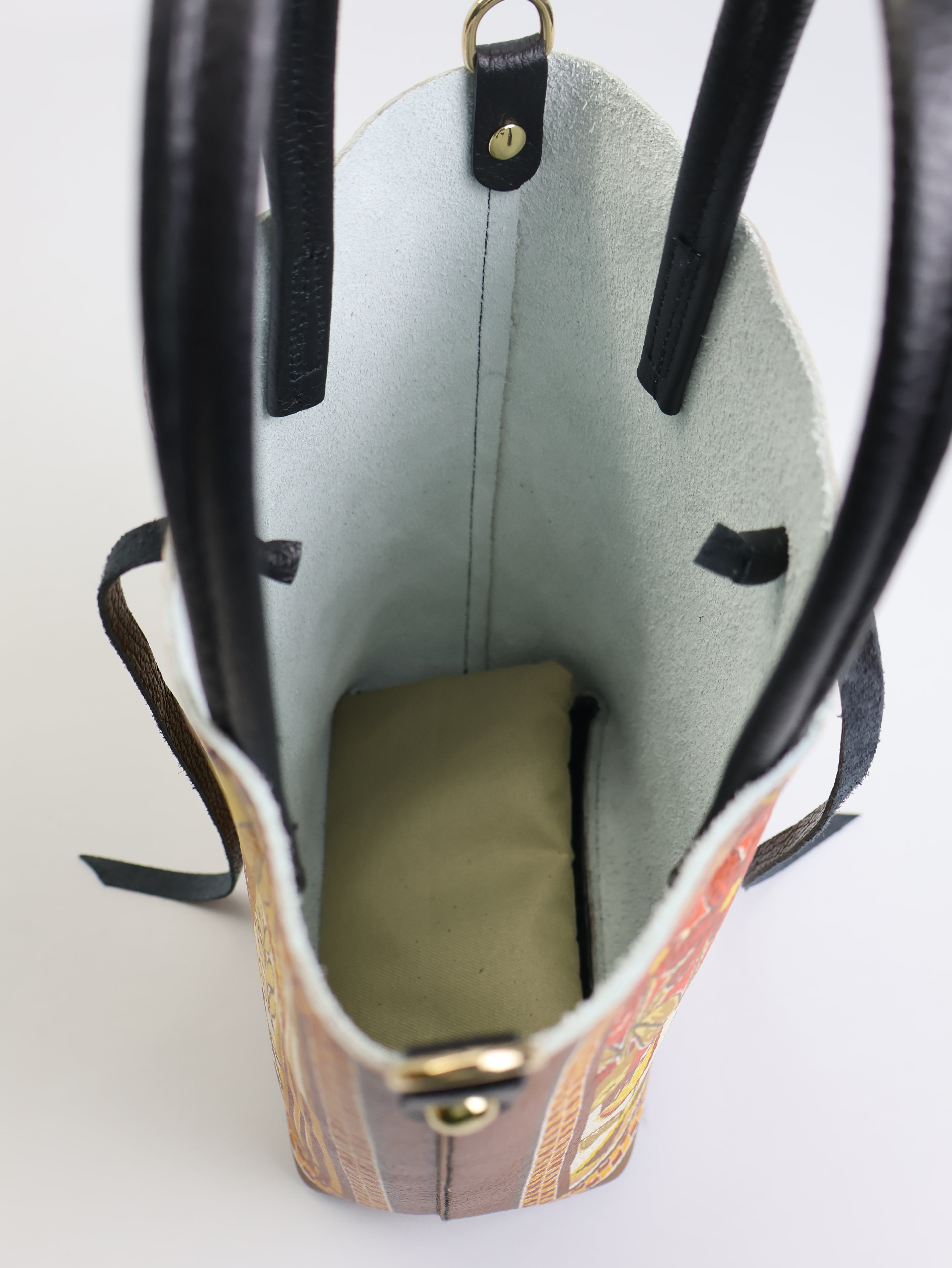 Piccola borsa tote "Fiori"