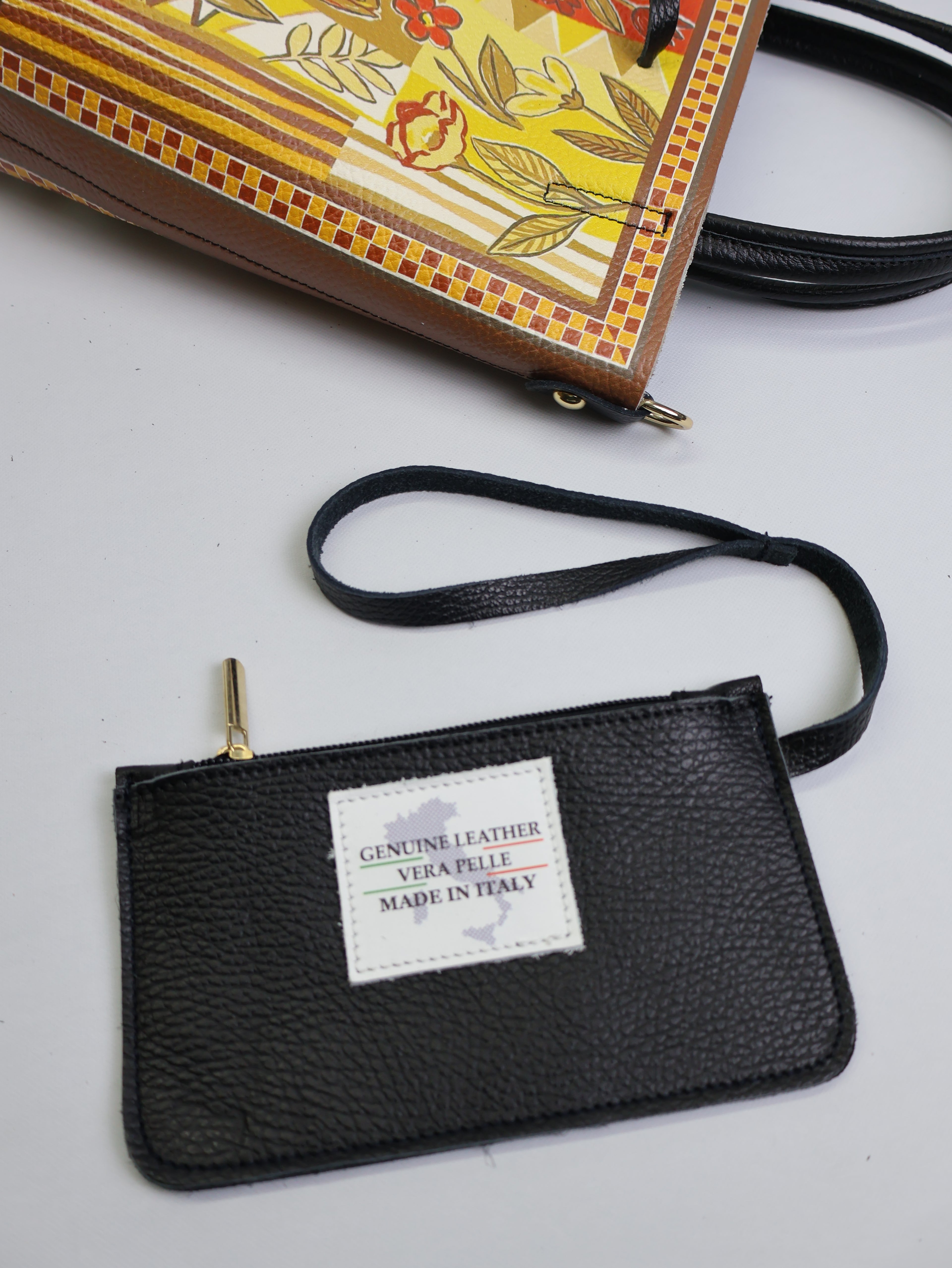 Piccola borsa tote "Fiori"