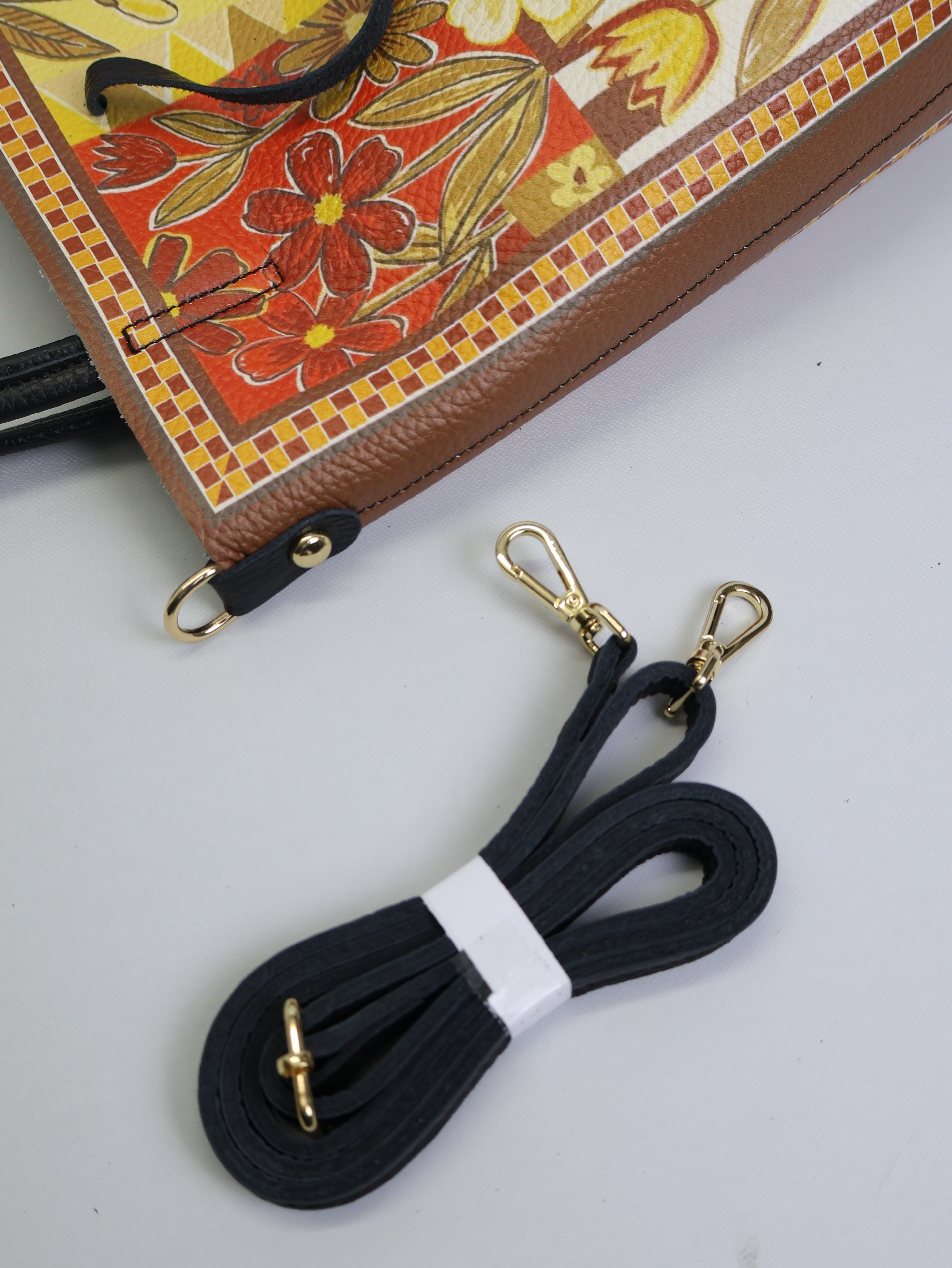 Piccola borsa tote "Fiori"