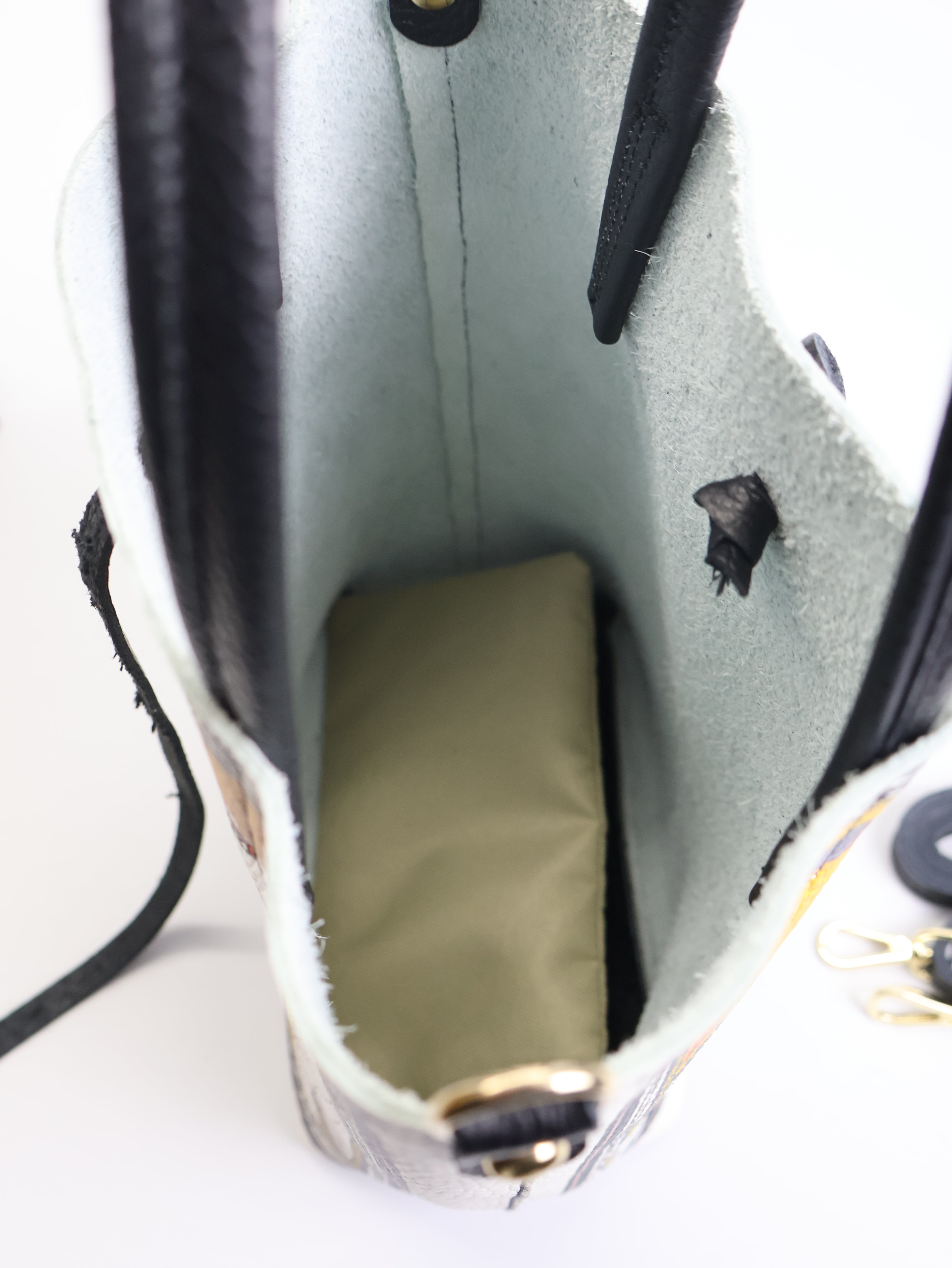 Piccola borsa tote "SOLAR HORSES"