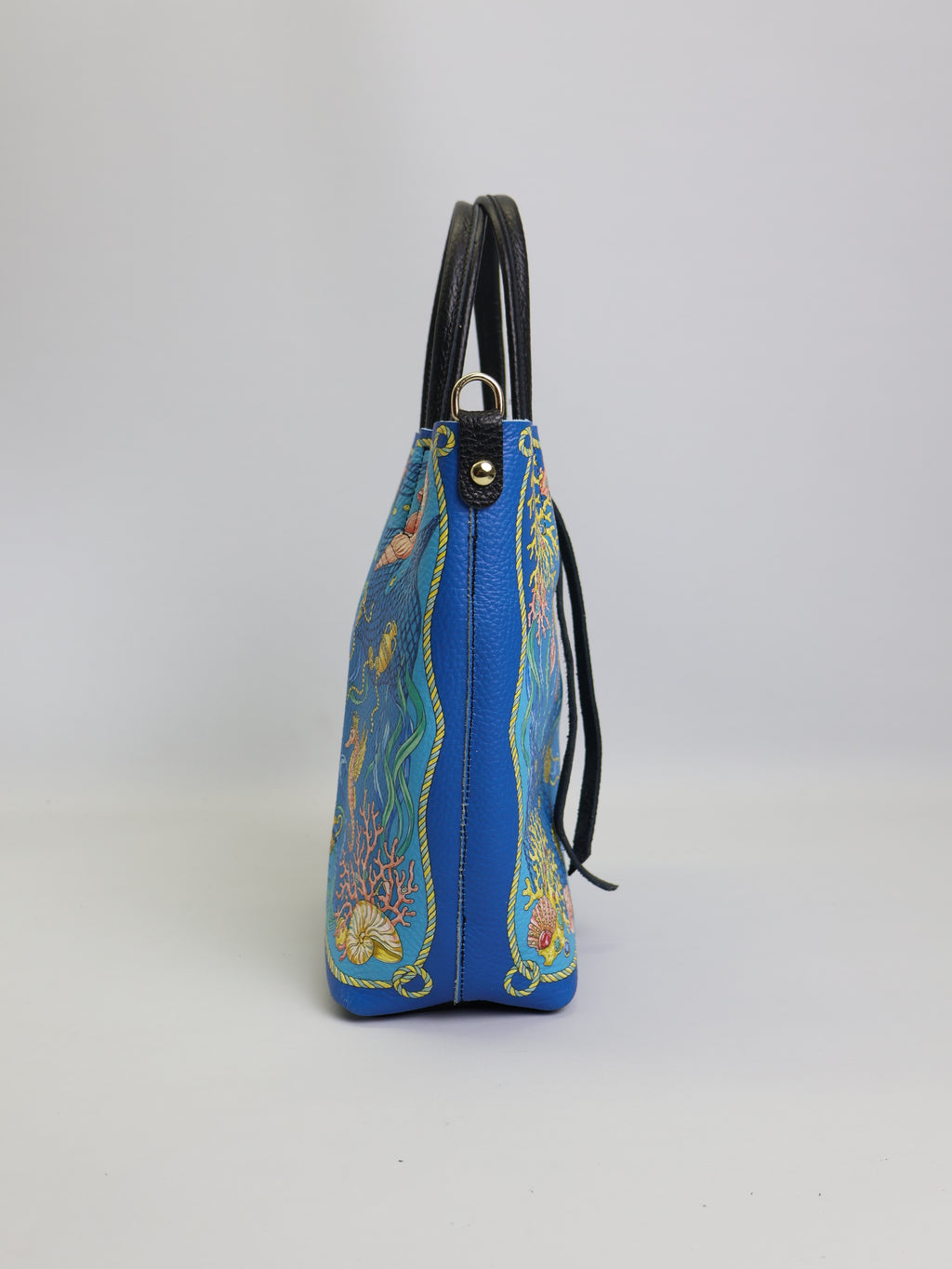 Piccola borsa tote "Marine Kingdom"