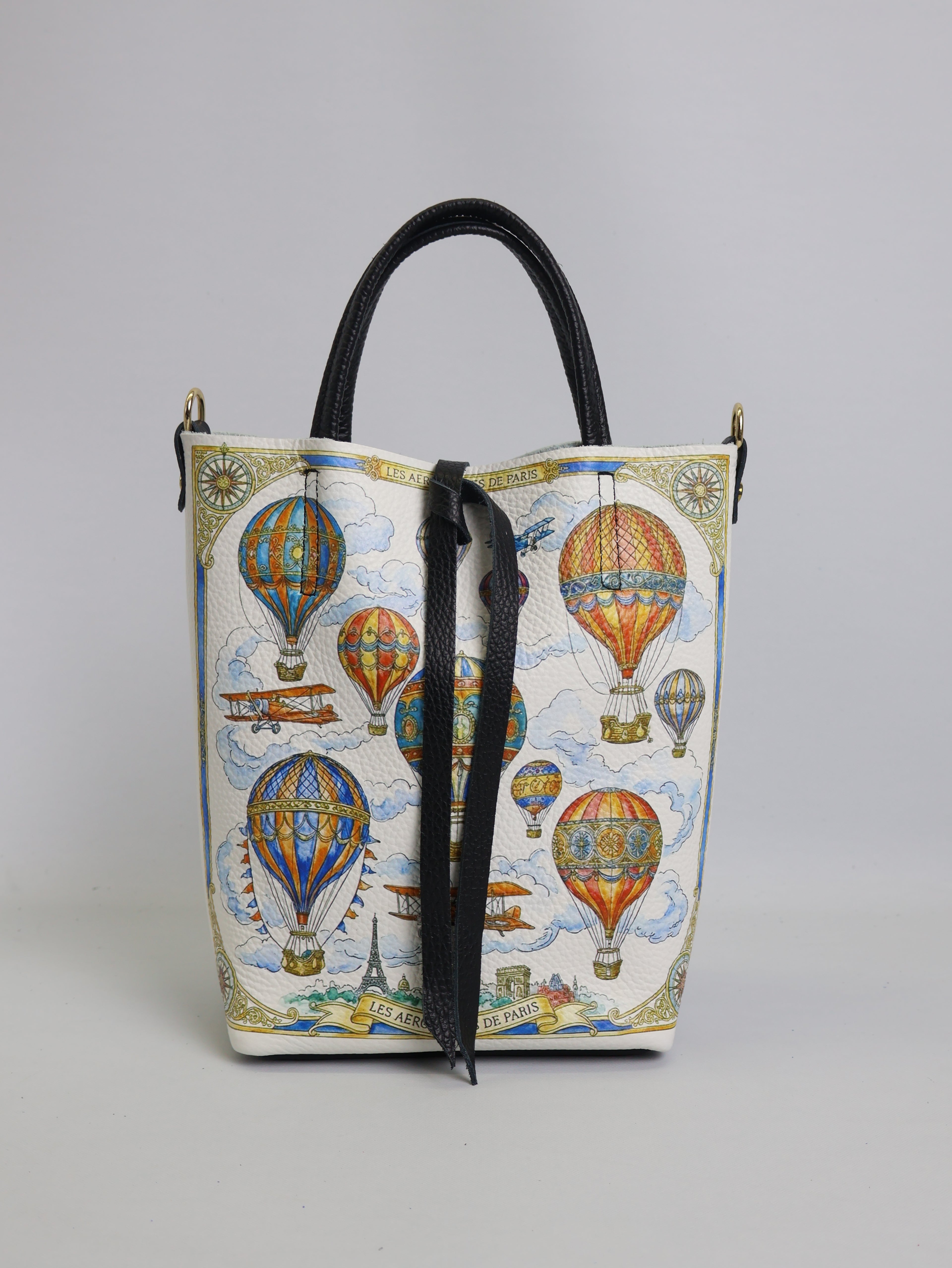Piccola borsa tote "Paris Aeronautes"