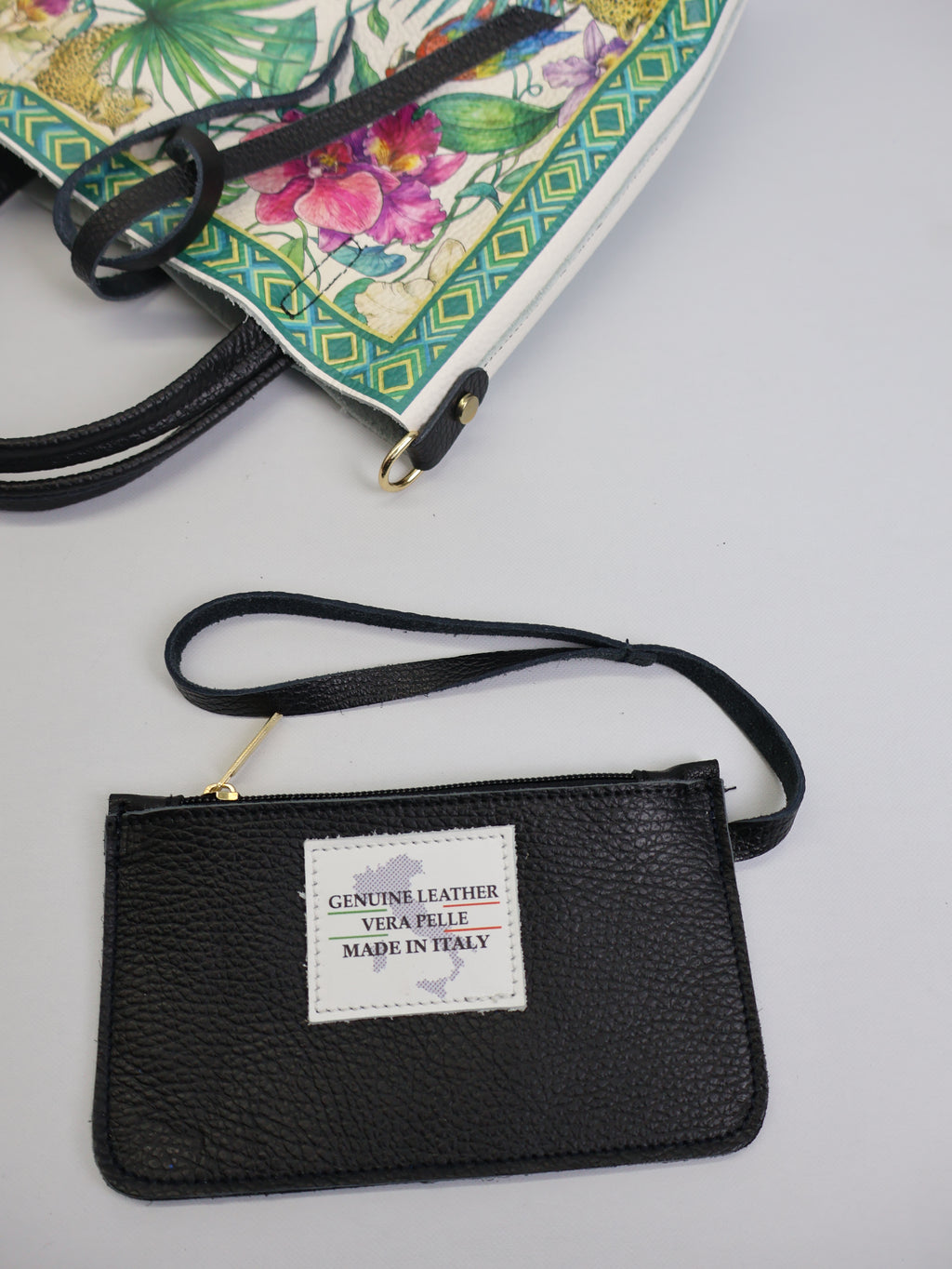 Small Tote Bag "Orchids & Wilds"