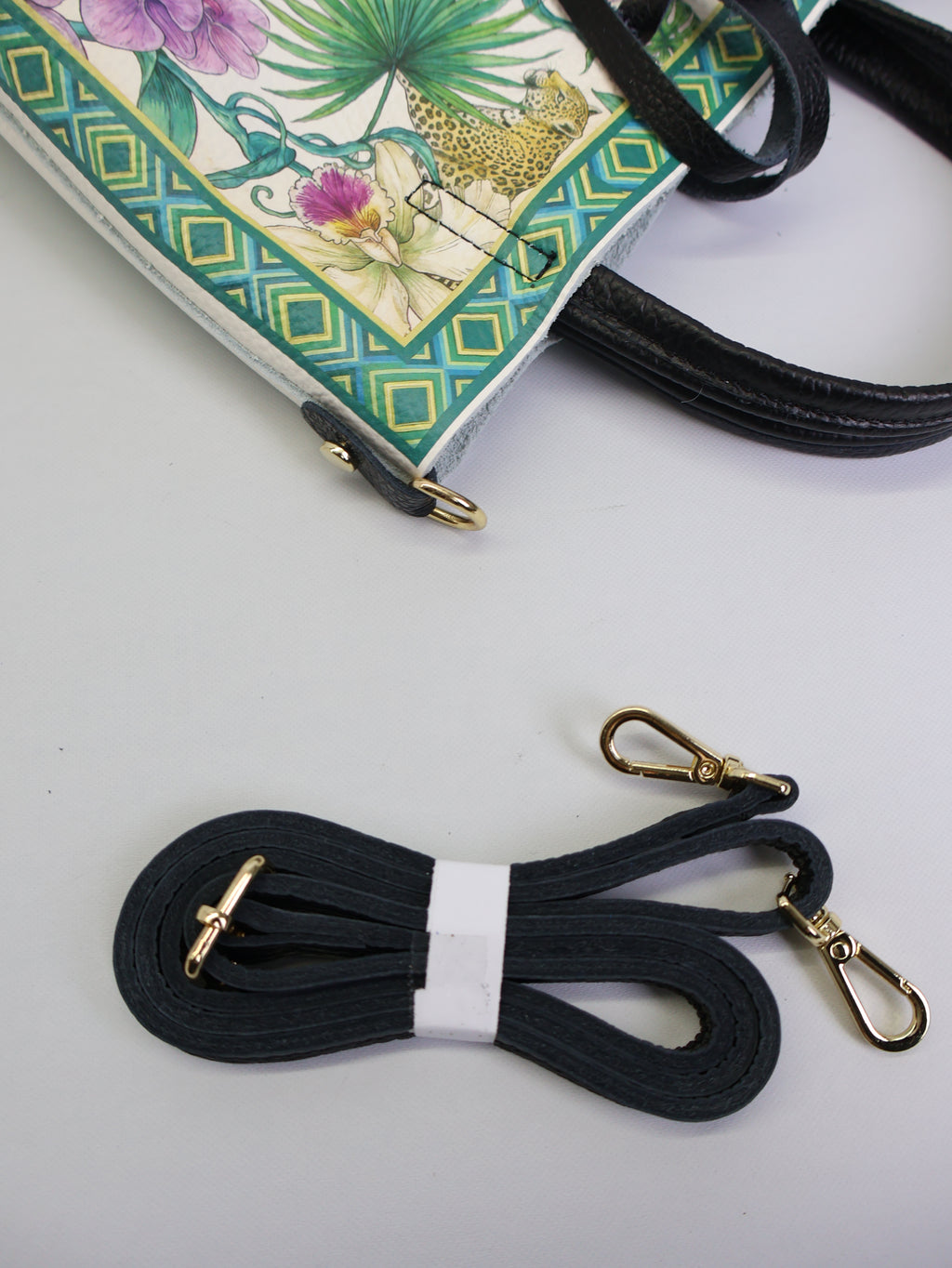 Small Tote Bag "Orchids & Wilds"