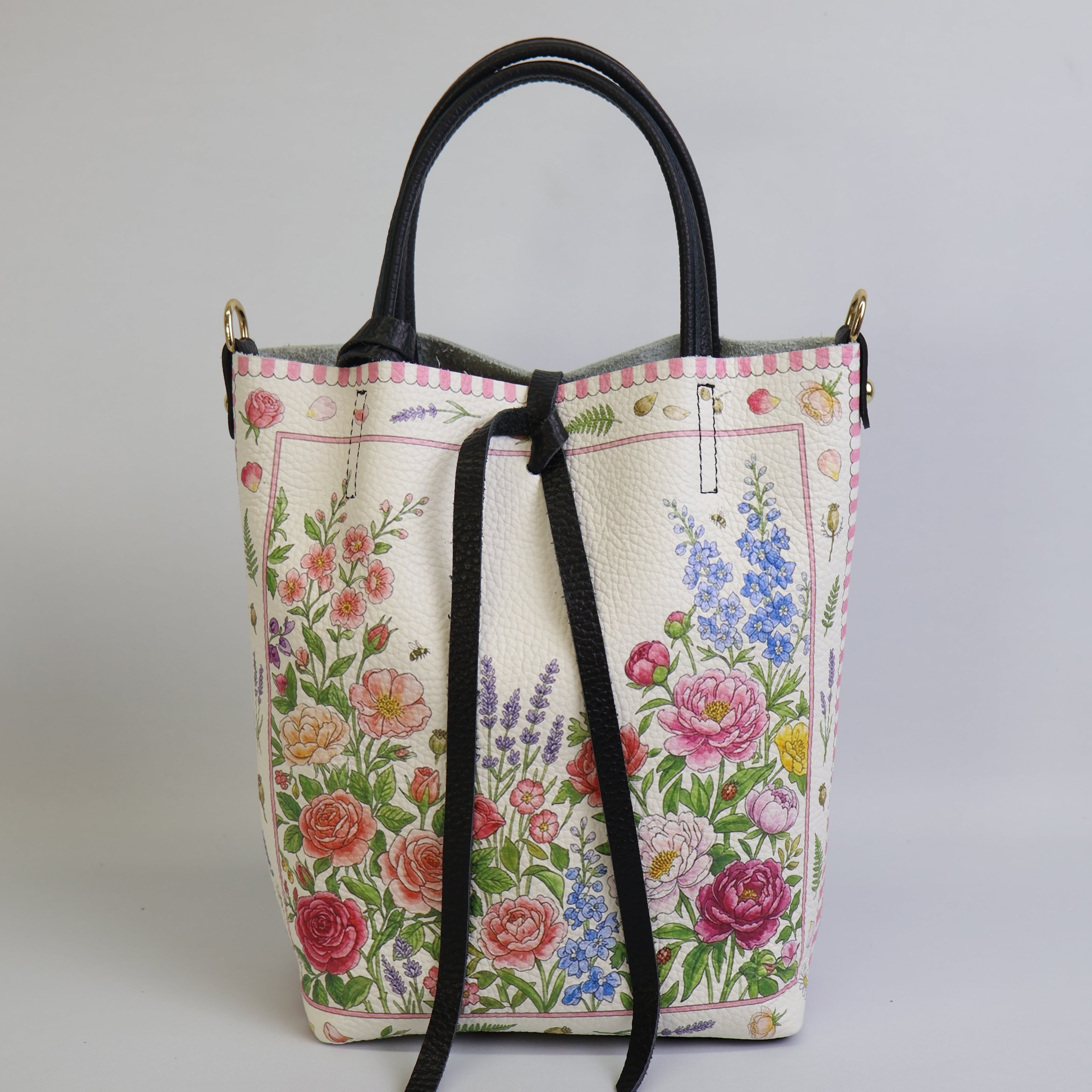 Small Tote Bag "Pastel Bloom"