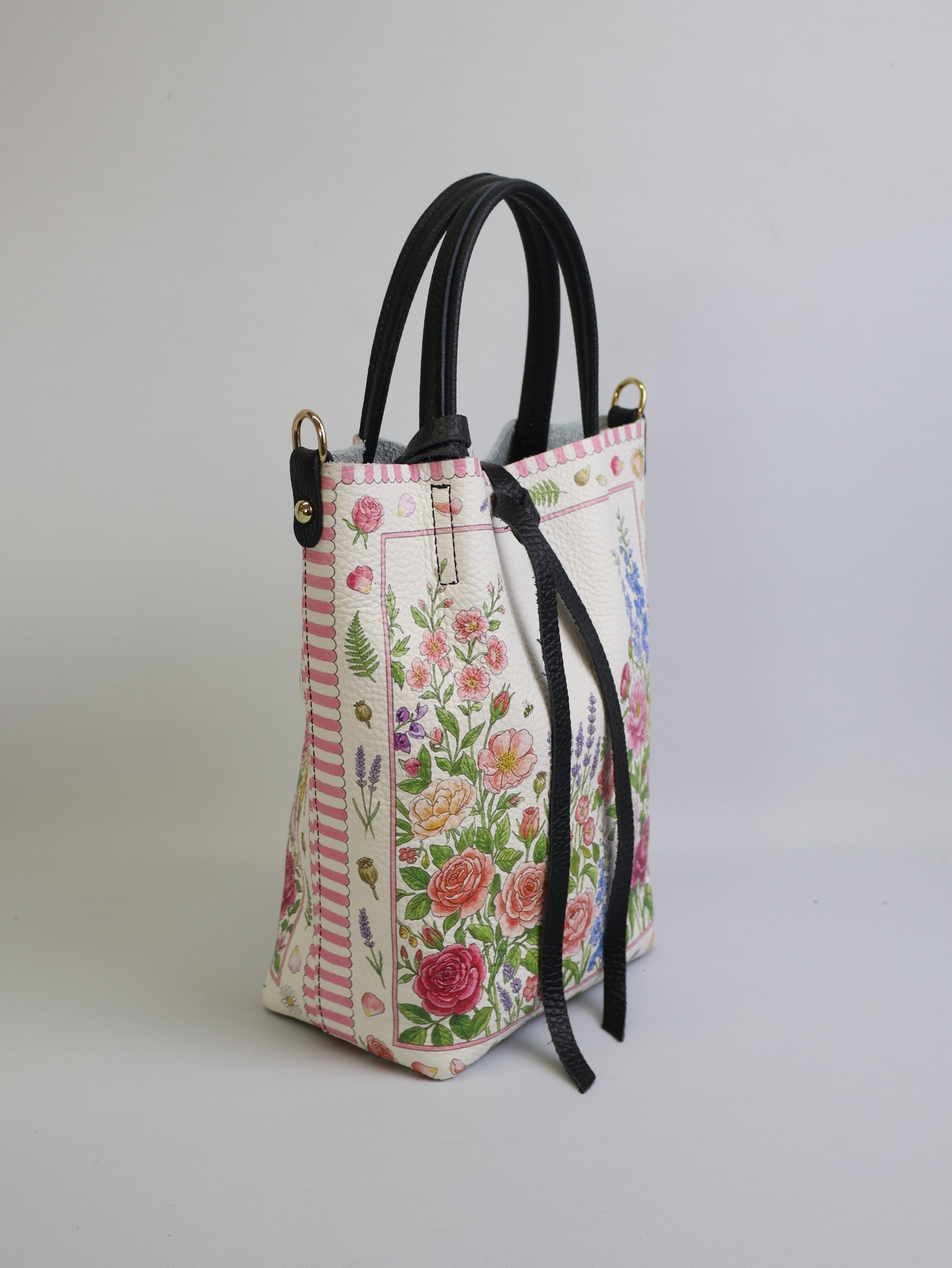 Small Tote Bag "Pastel Bloom"