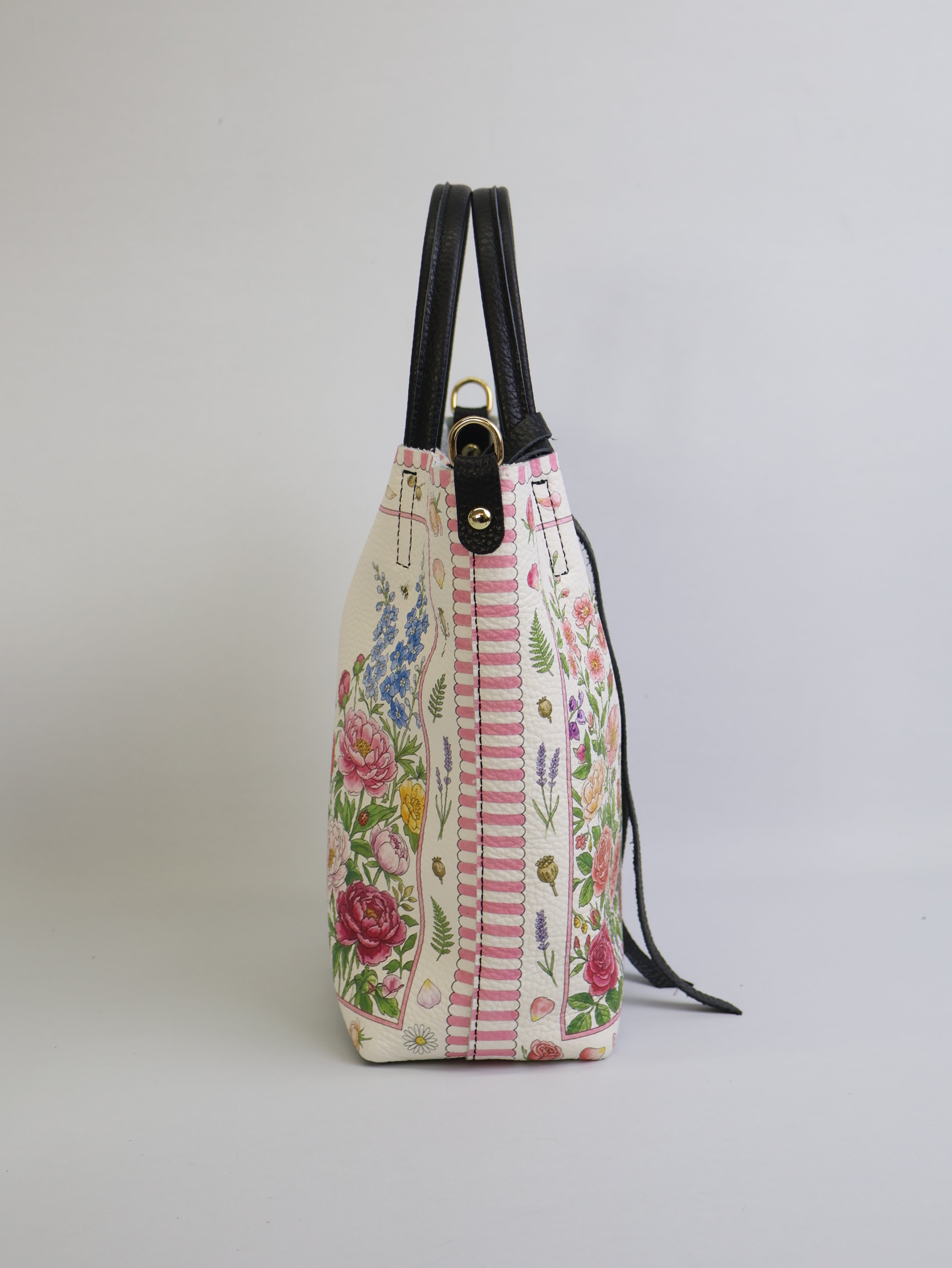 Small Tote Bag "Pastel Bloom"