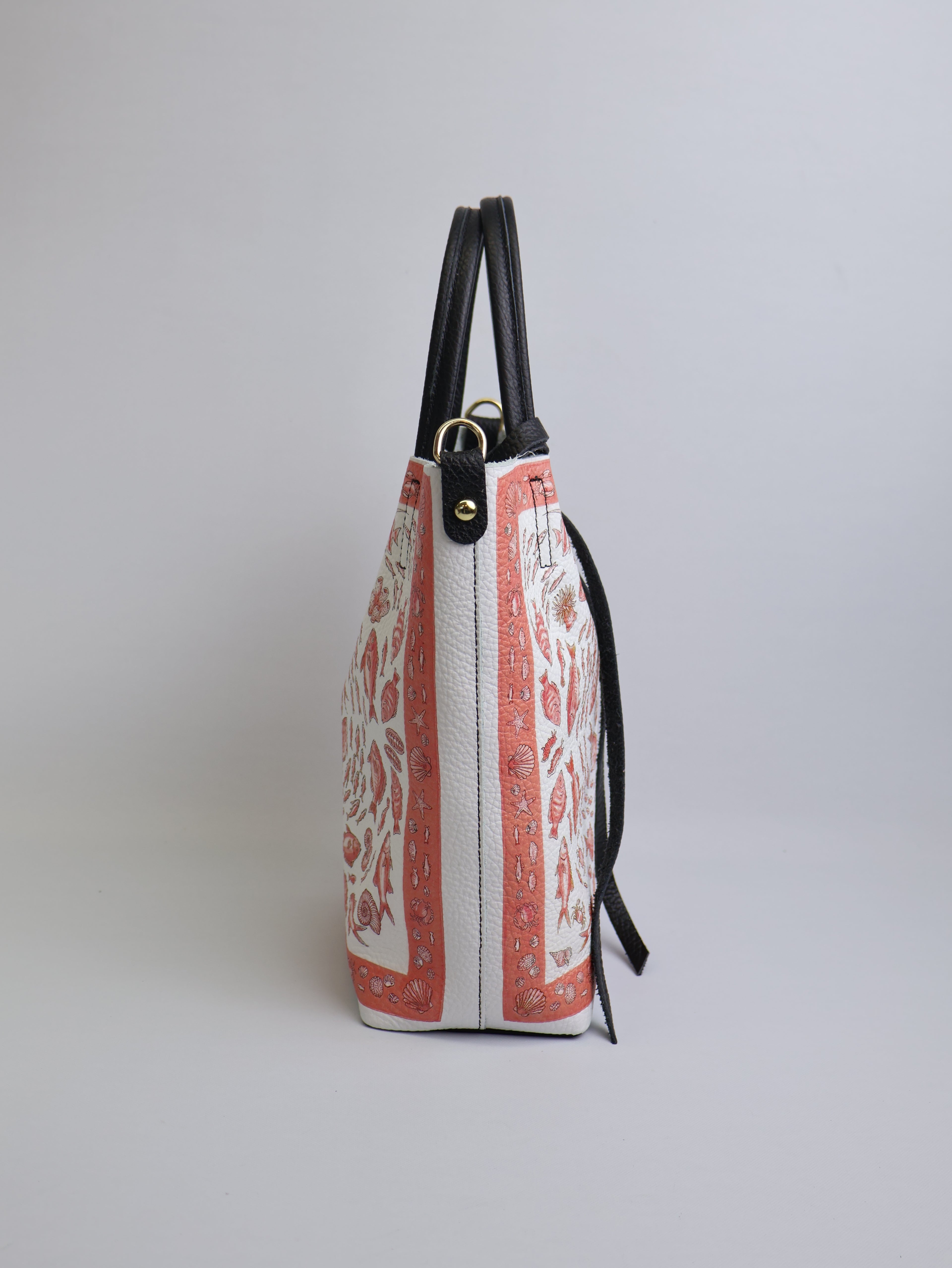 Small Tote Bag "Fishes"