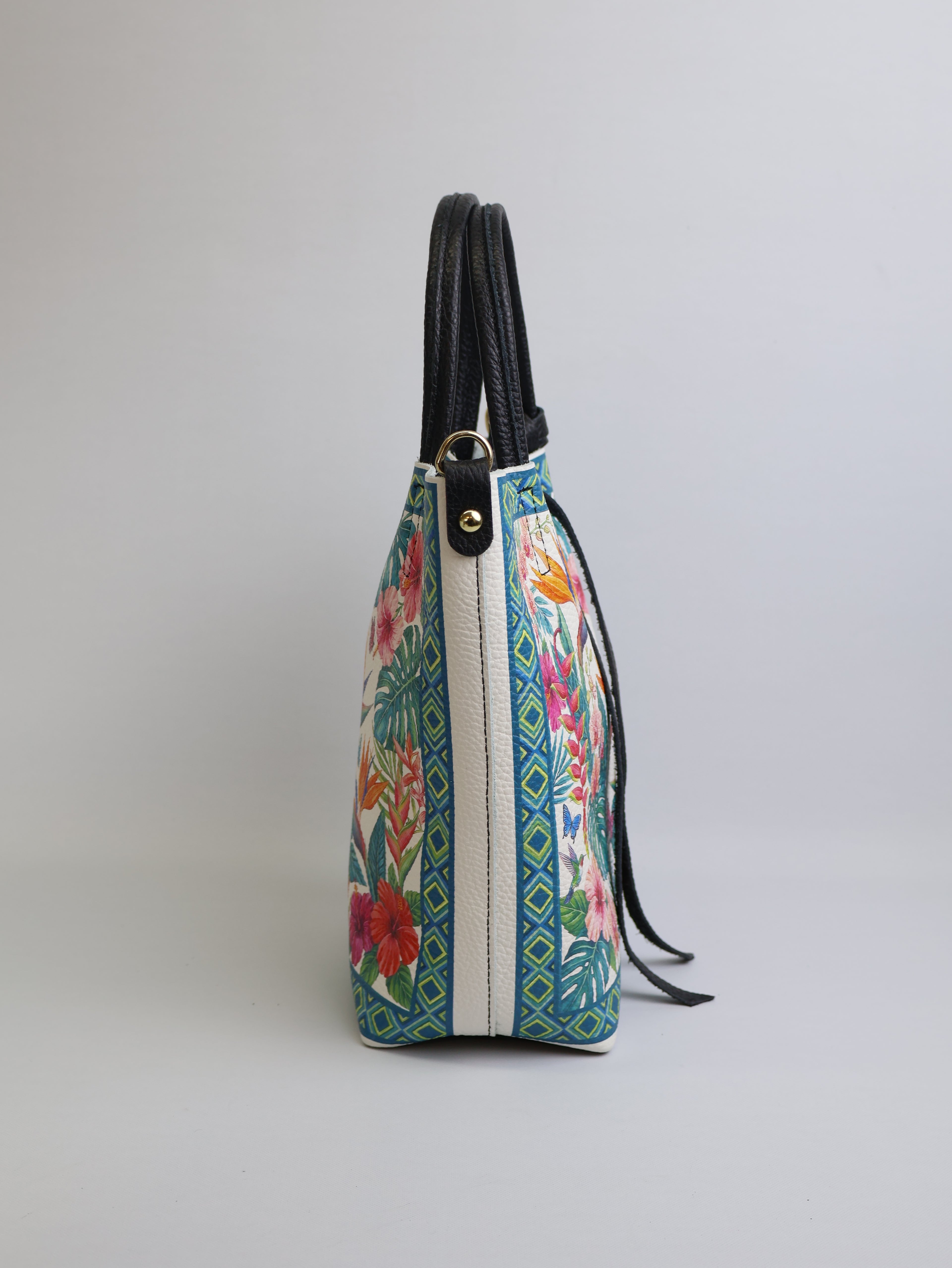 Small Tote Bag "Tropical & Wilds"