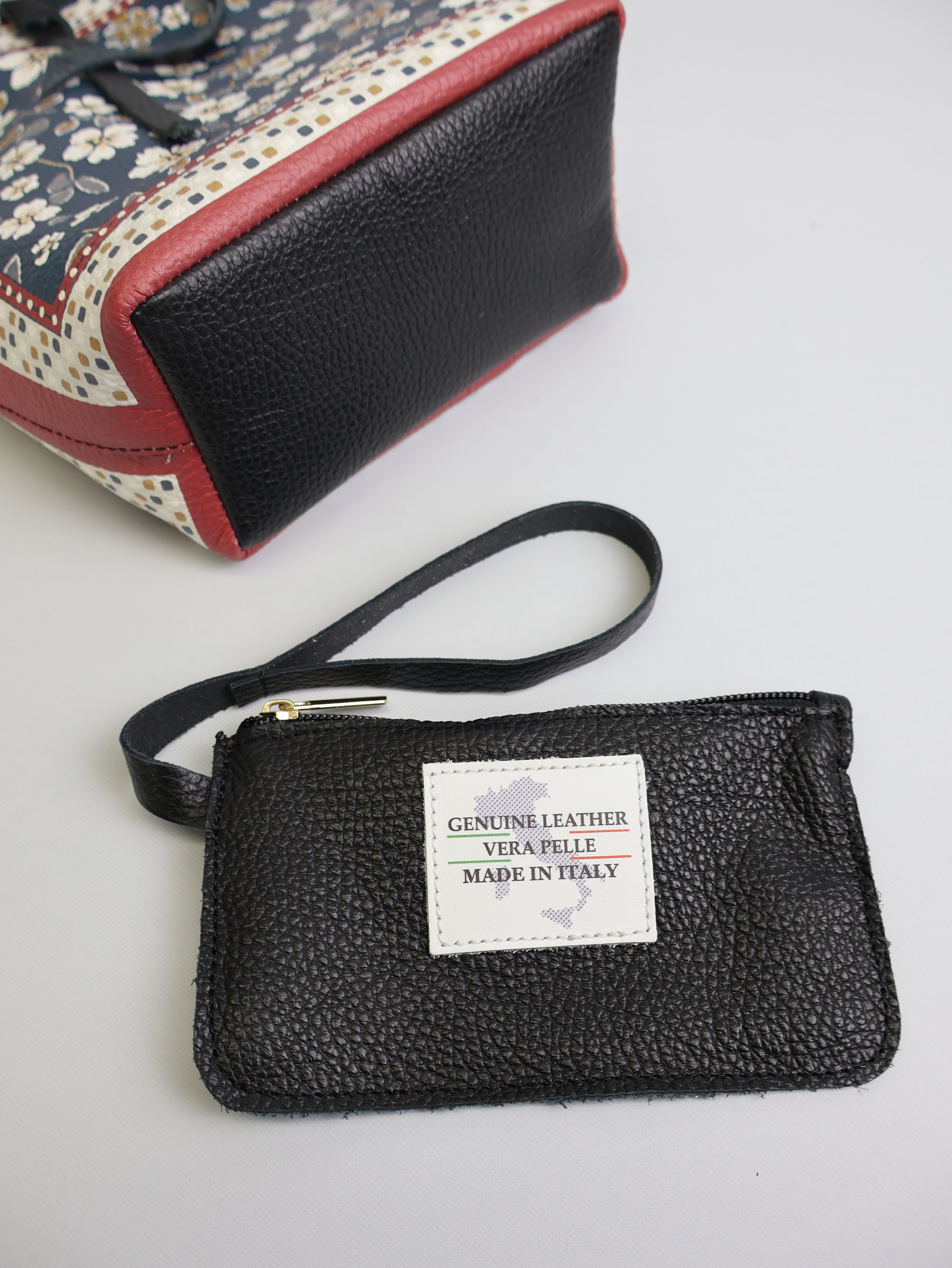 Small Tote Bag "Midnight Mosaic Garden"