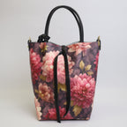 "Mulberry Dahlia" Small Tote Bag