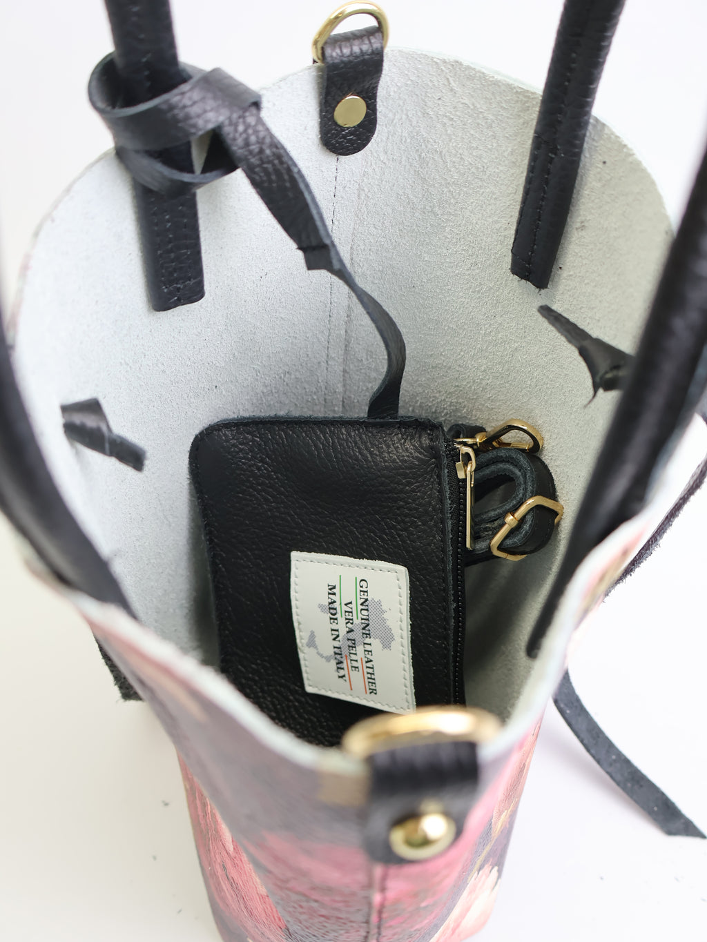 "Mulberry Dahlia" Small Tote Bag