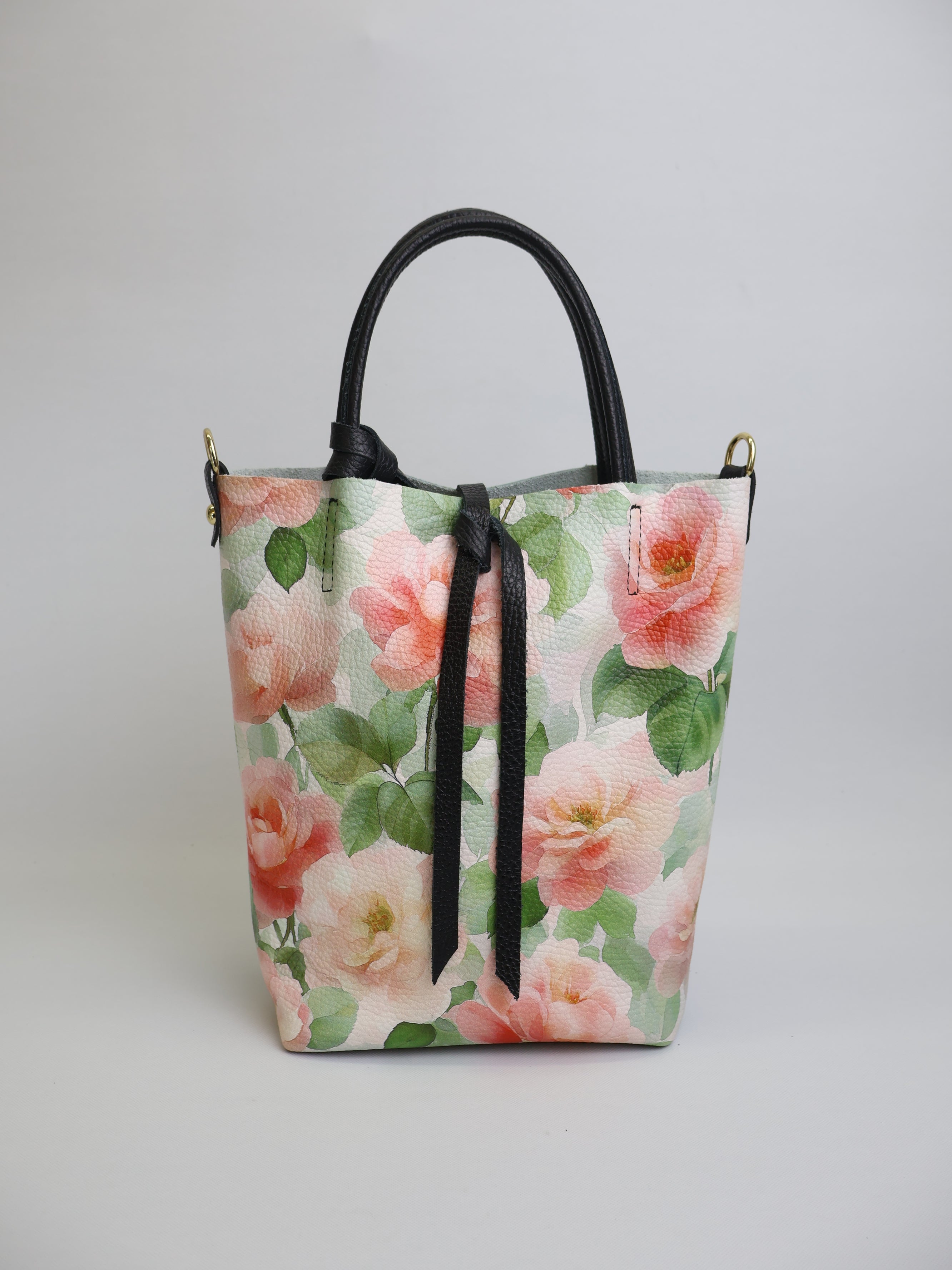 Piccola Tote Bag "Rosé Romance"