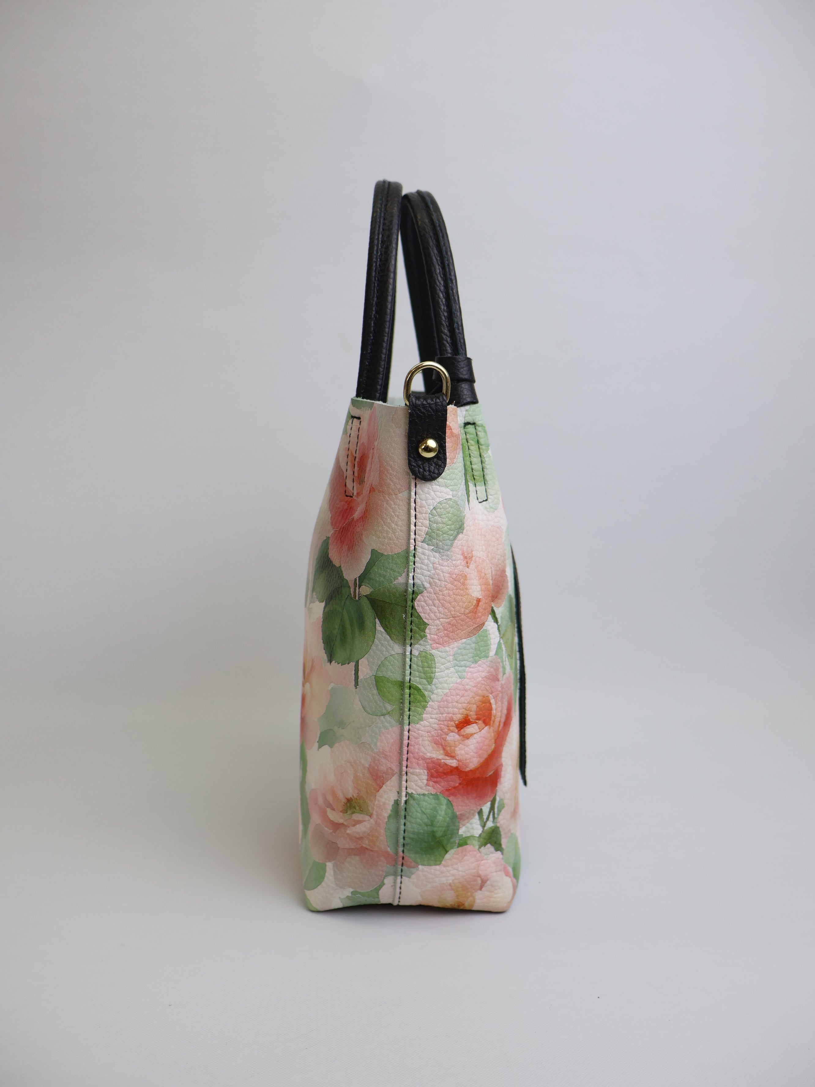 Piccola Tote Bag "Rosé Romance"