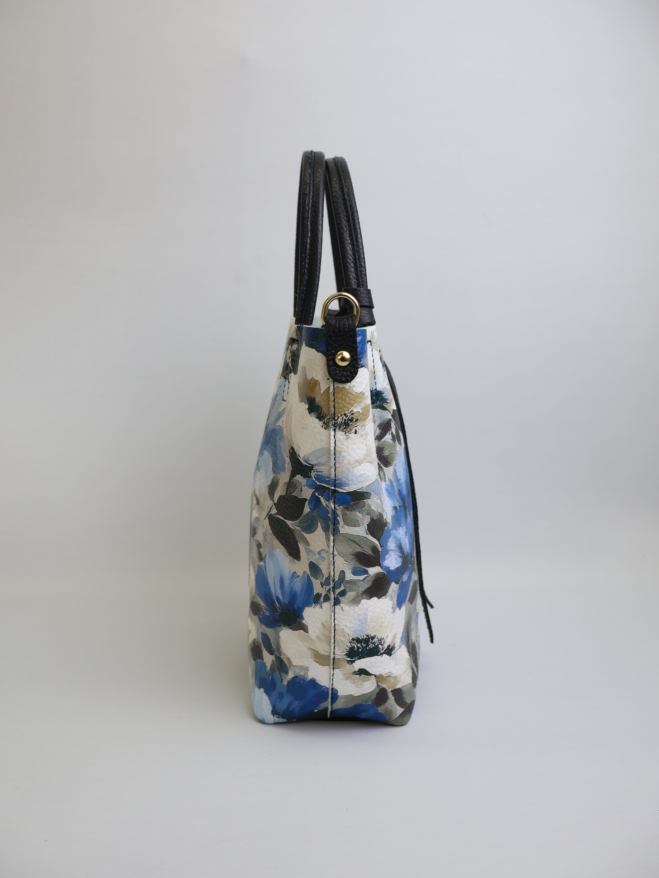 Piccola Tote Bag "Azure Anemone"