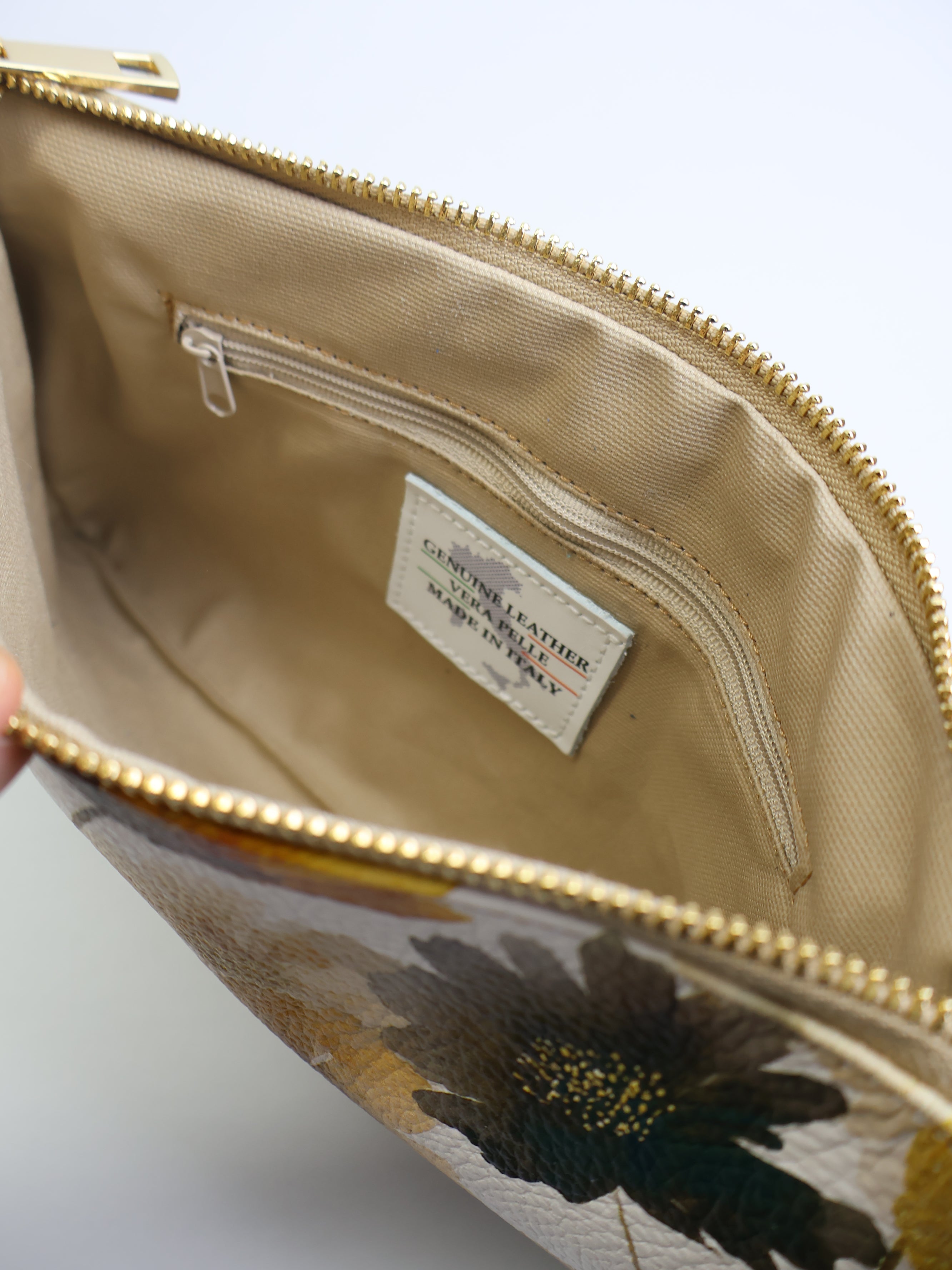 "Gilded Grace" Clutch Bag