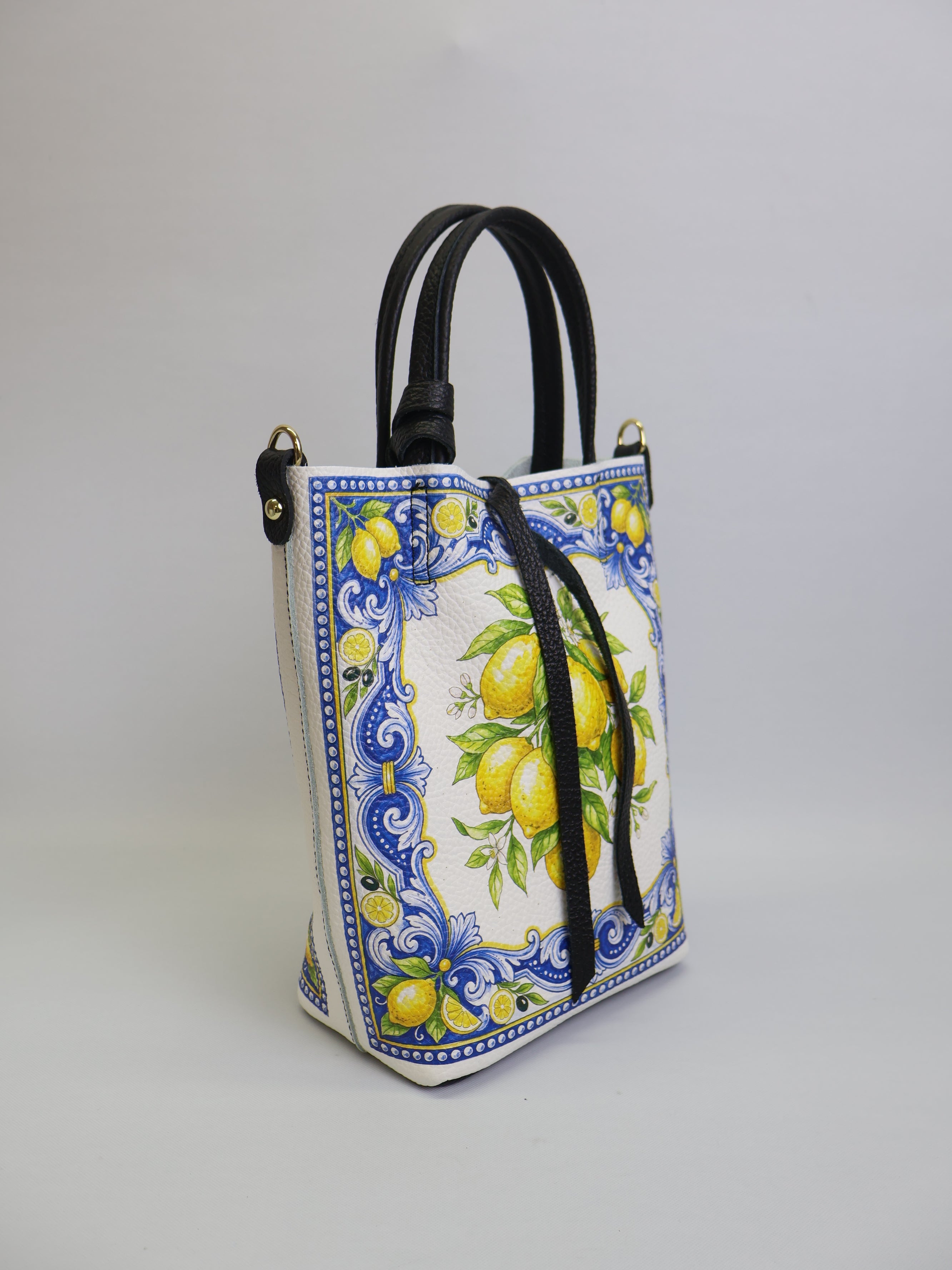 Small "Lemons" Tote Bag