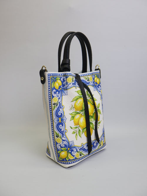 Small "Lemons" Tote Bag