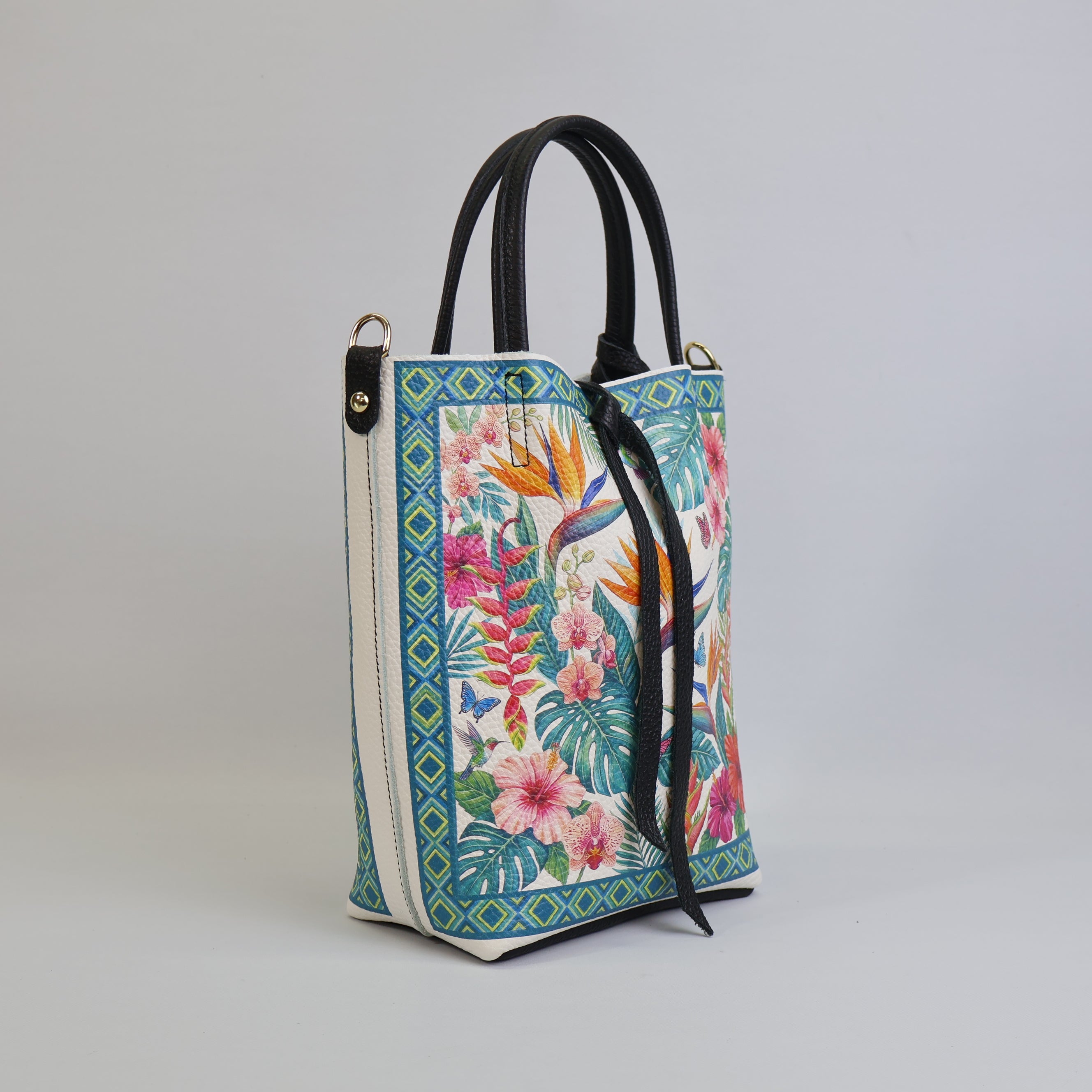 Small Tote Bag "Tropical & Wilds"