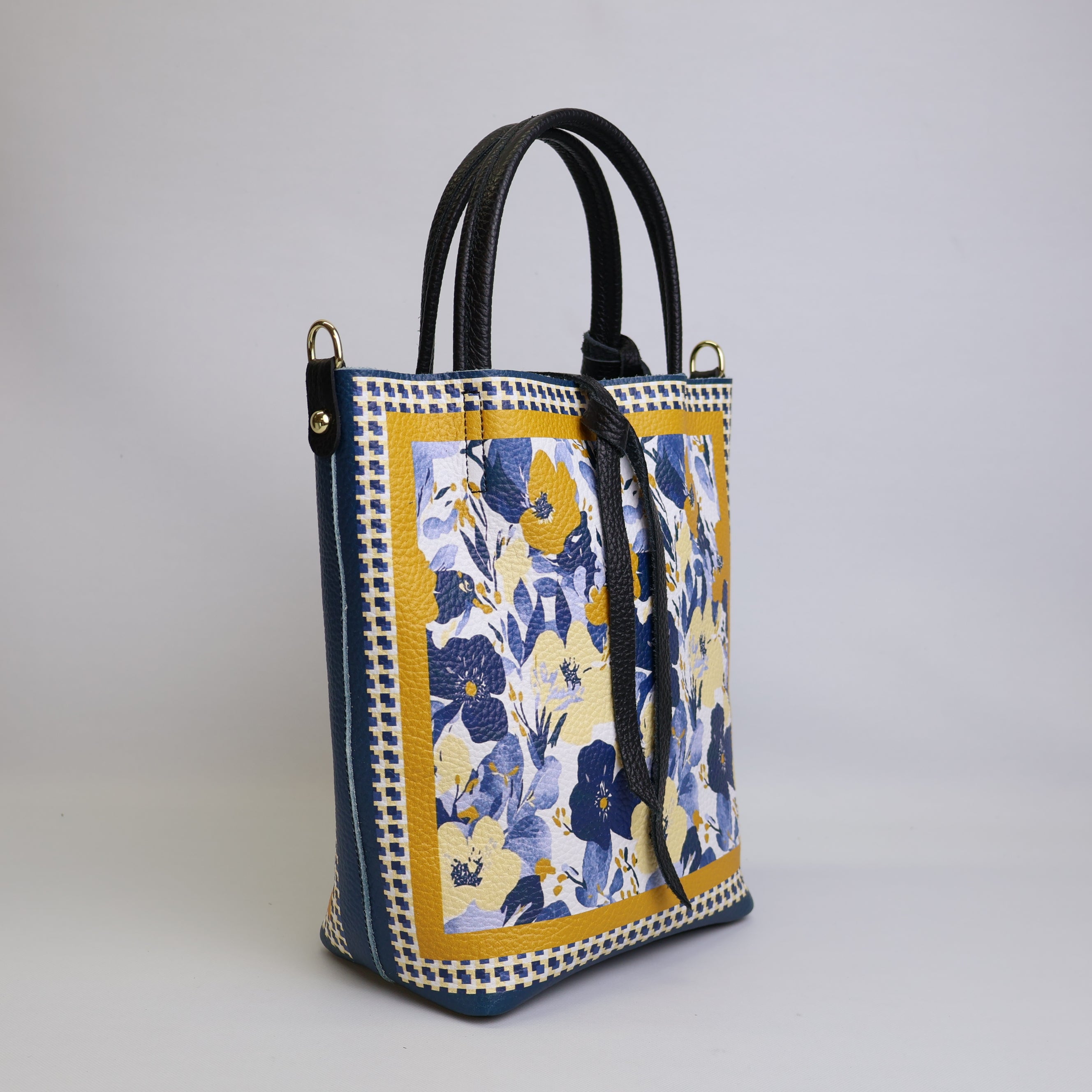 Piccola Tote Bag "Giardino Notturno"