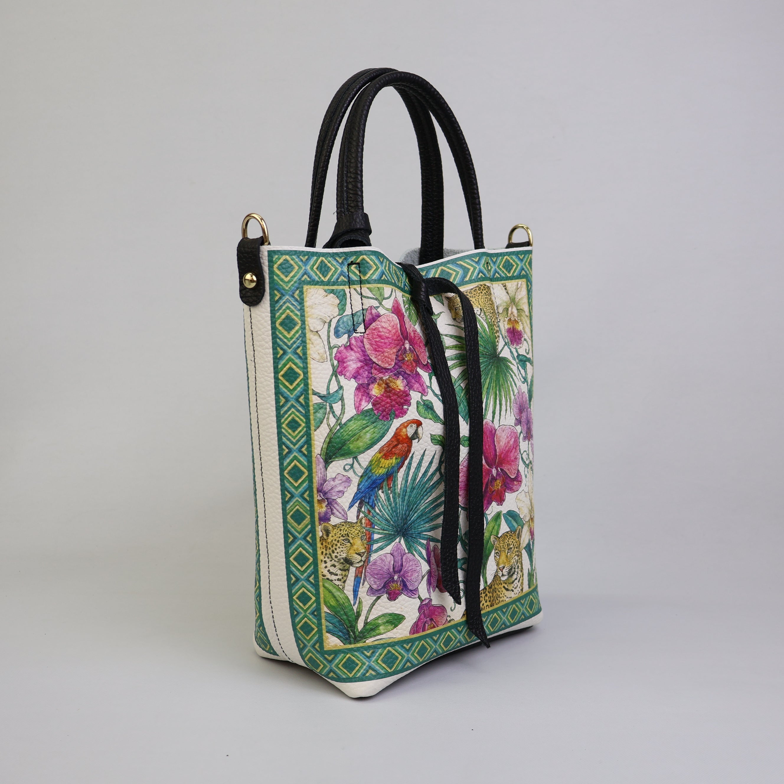 Small Tote Bag - Orchids & Wilds