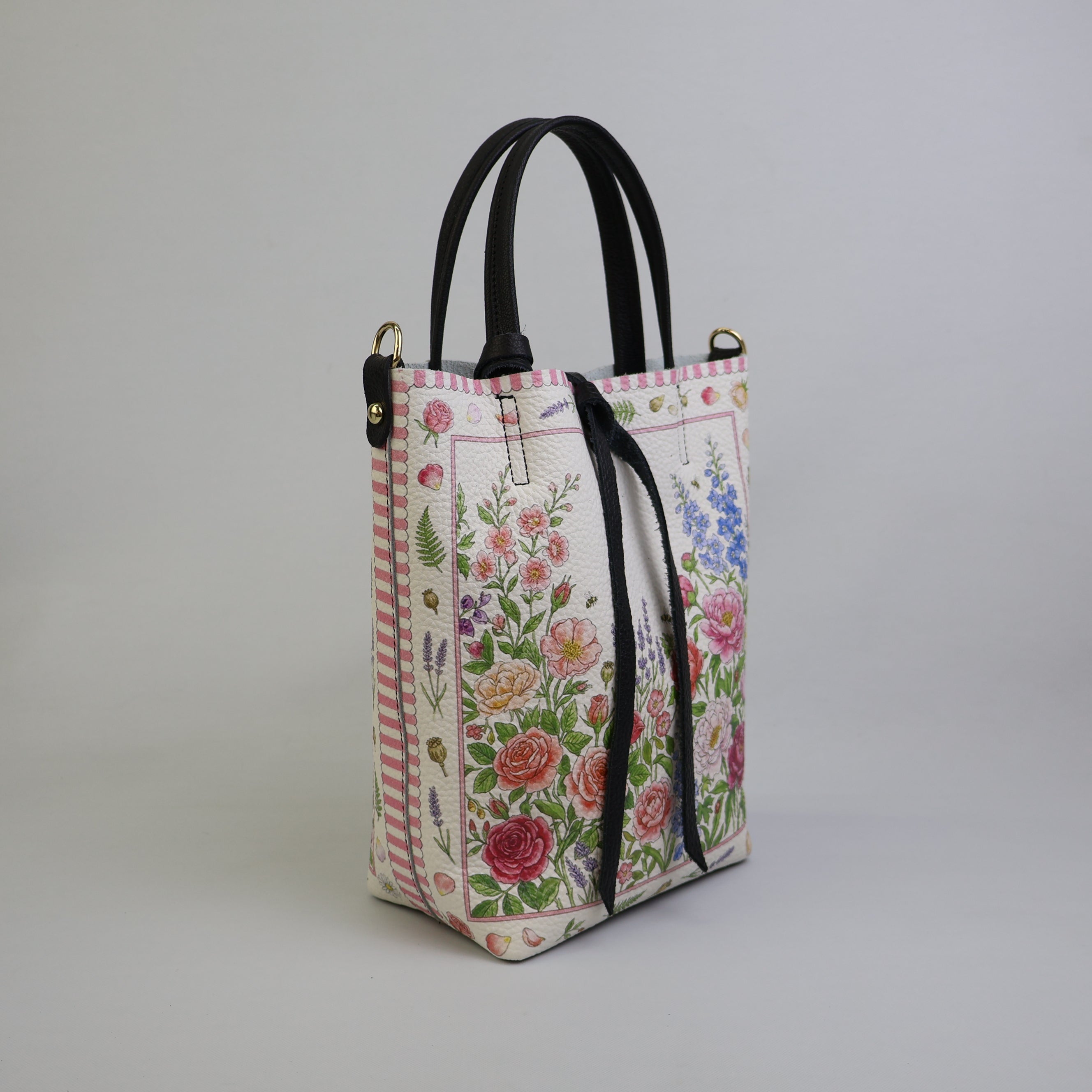 Small Tote Bag - Pastel Bloom