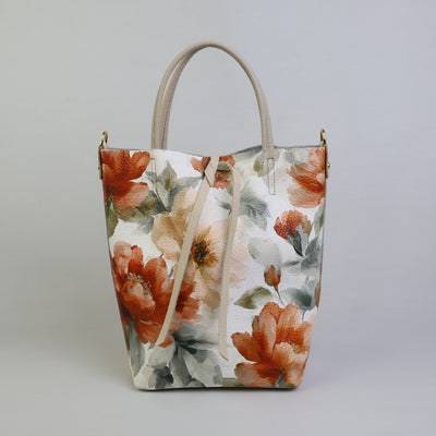 Piccola Tote Bag - Sanguine & Slate