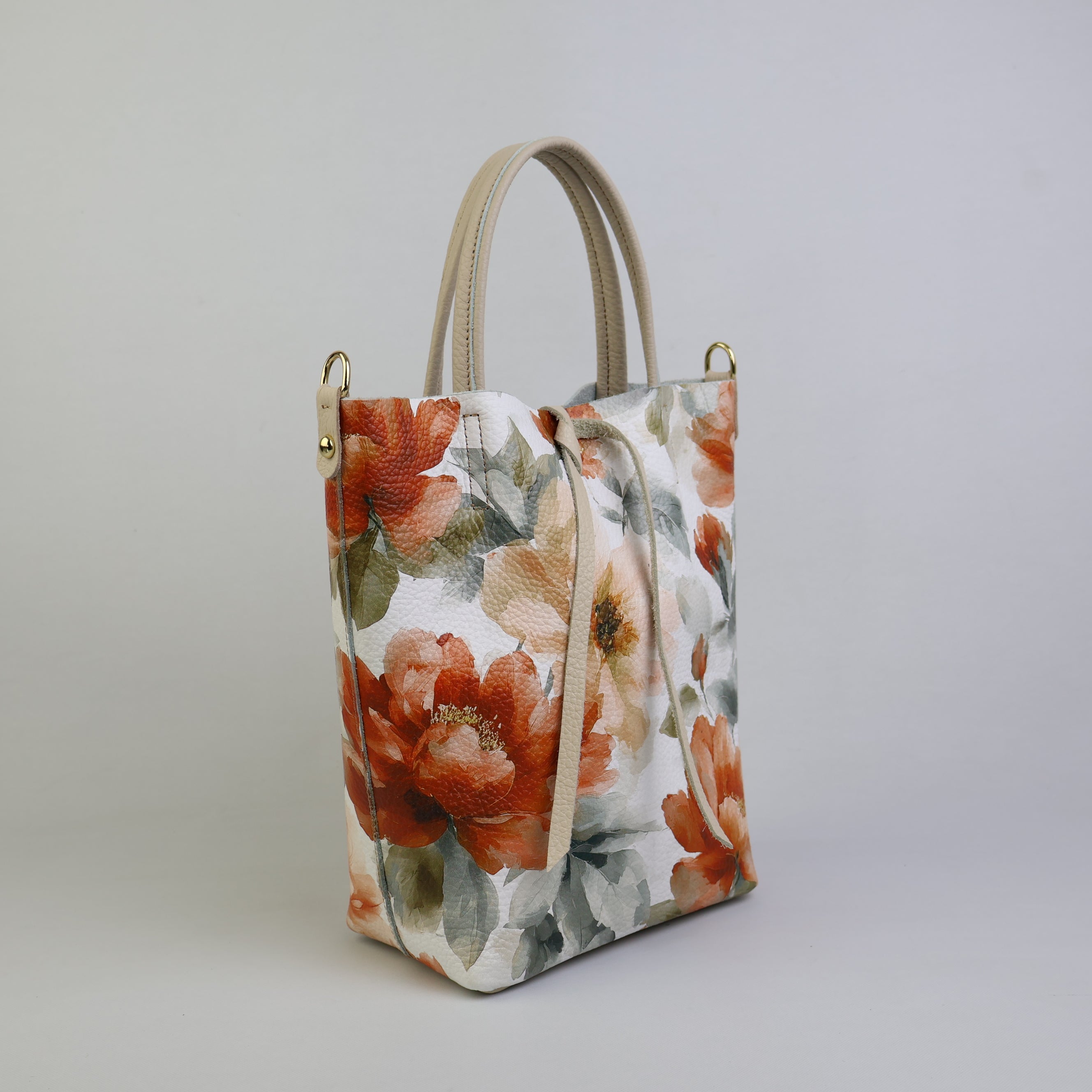 Piccola Tote Bag - Sanguine & Slate