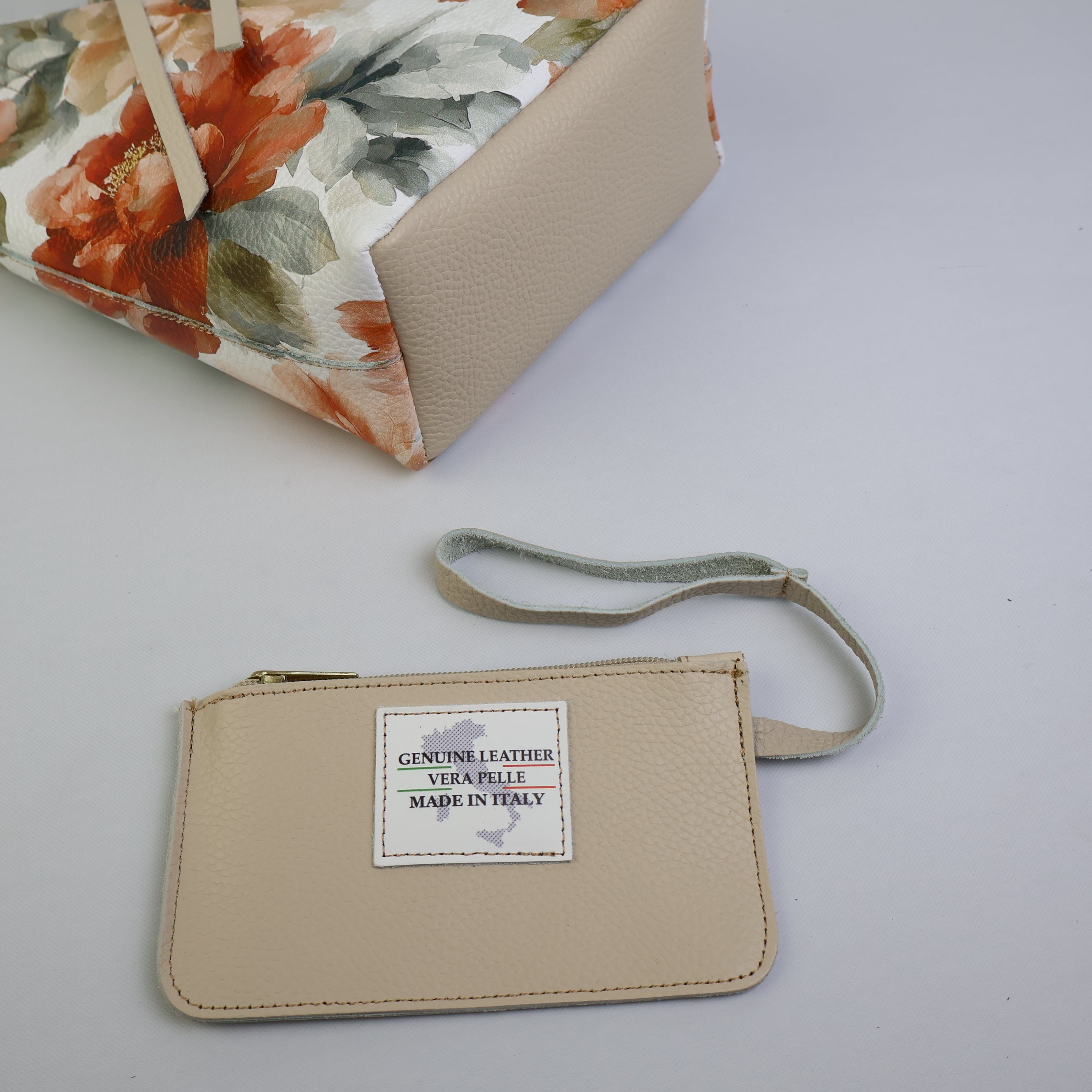 Piccola Tote Bag - Sanguine & Slate